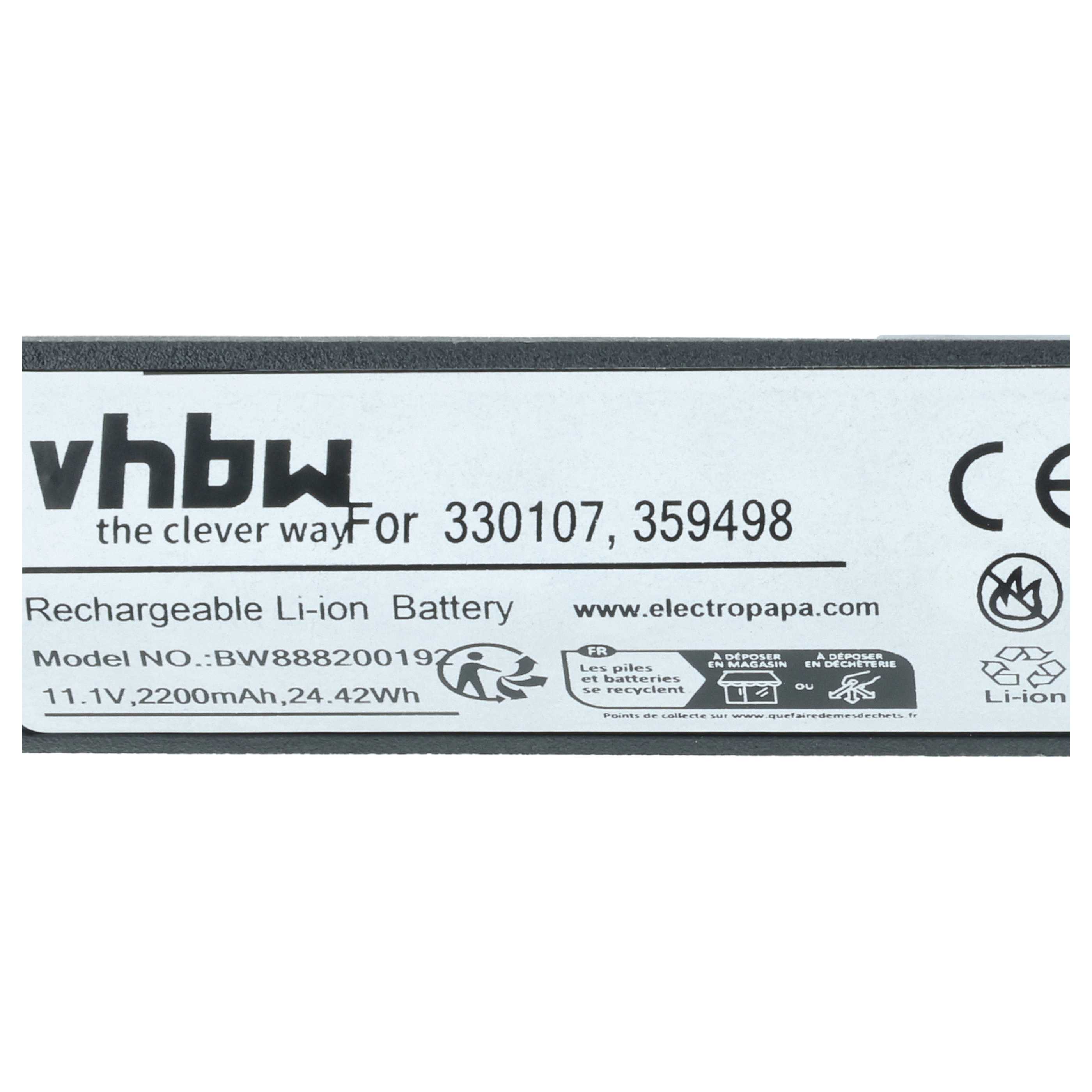 Akumulator do głośnika Bose zamiennik Bose 330107A, 330107, 330105, 359495, 330105A, 359498 - Li-Ion 2200mAh