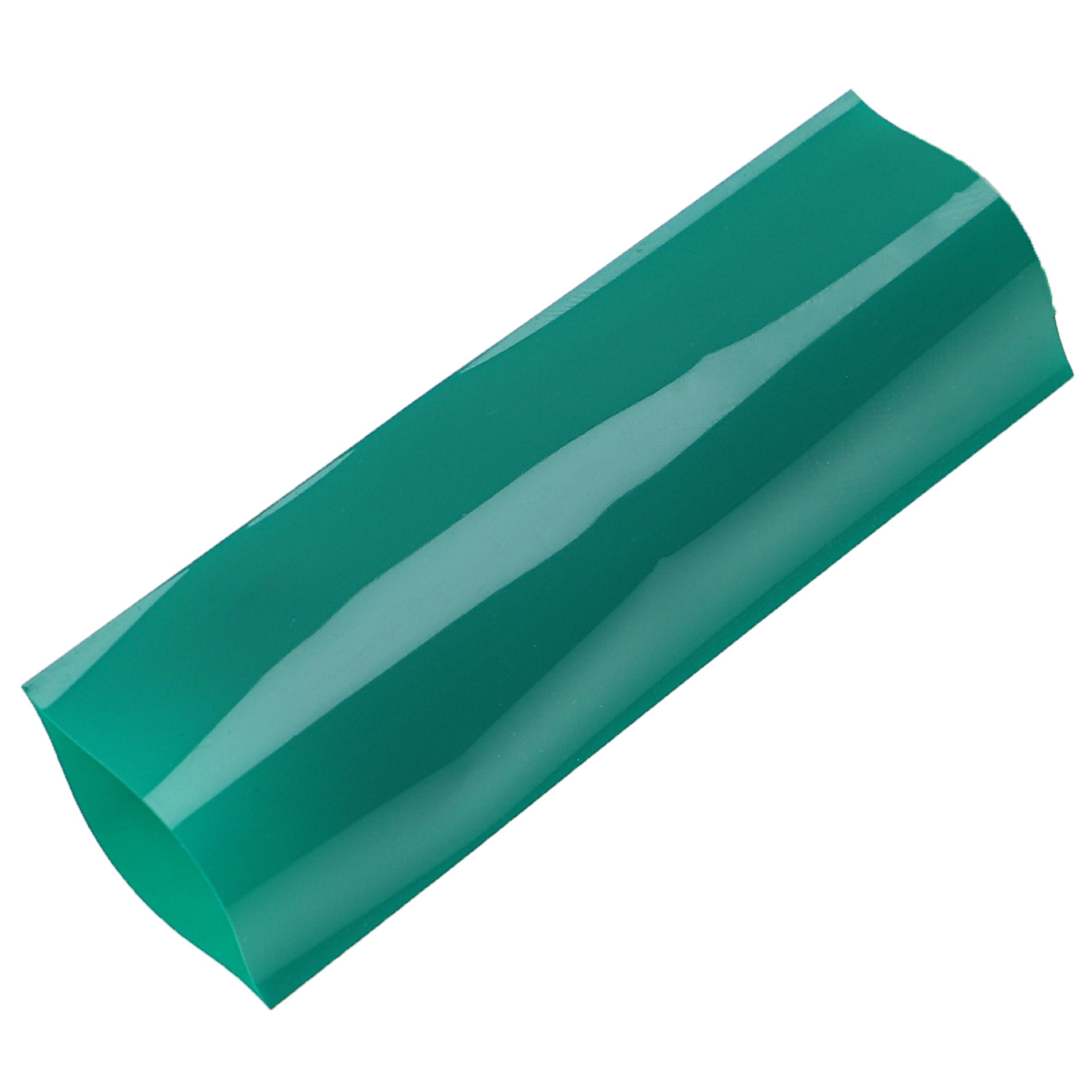 10x Gaines thermorétractables adaptées pour batteries 18650 - Film rétractable vert