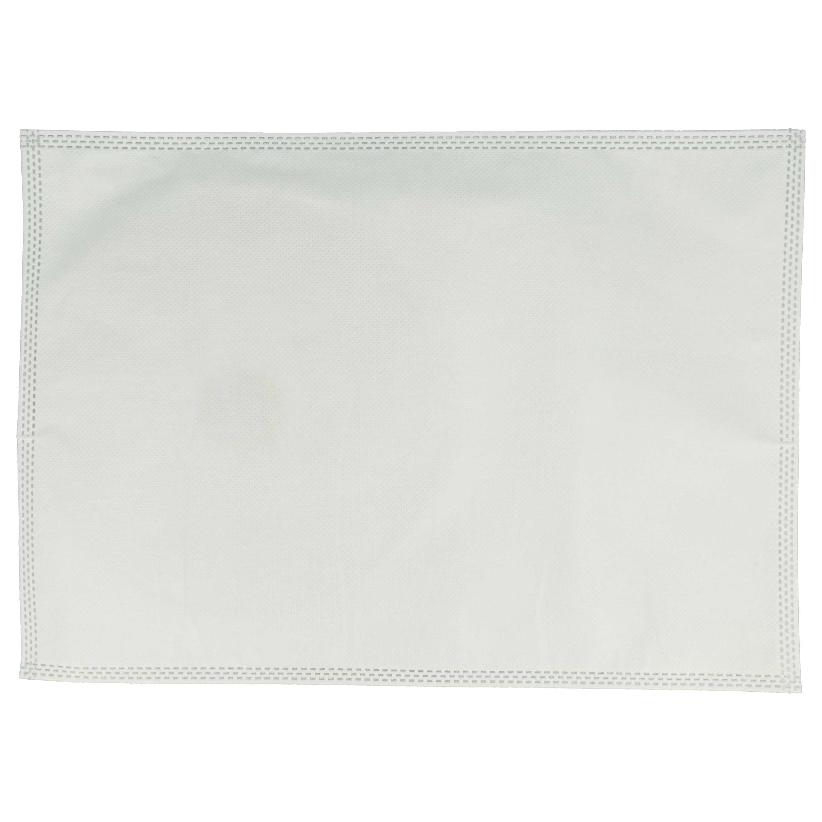 5x Sac remplace Wirbel 895041 pour aspirateur Wirbel - microfibre non tissée