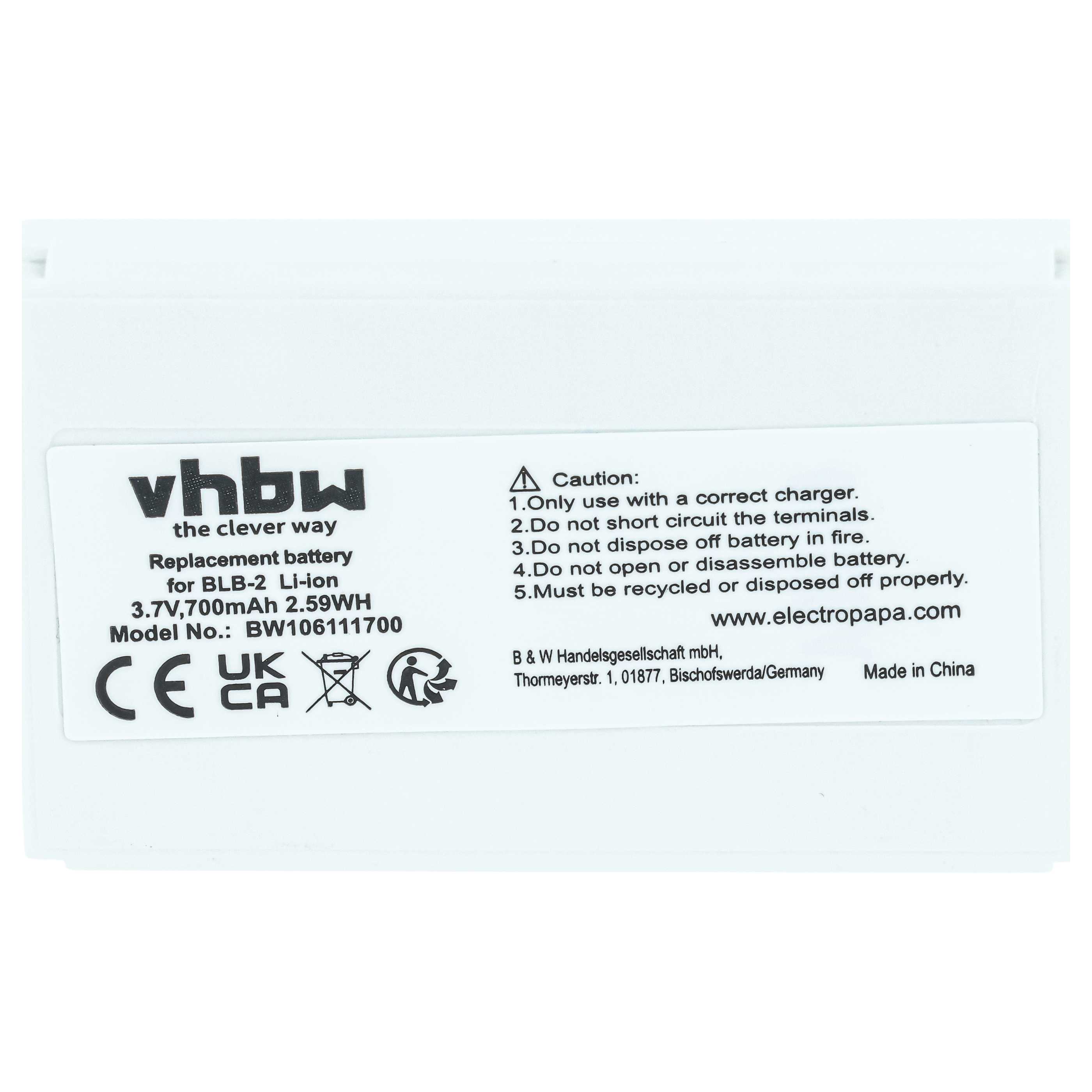 Akumulator do telefonu smartfona zamiennik Aiptek ZPT-NKA - 700 mAh 3,7 V Li-Ion
