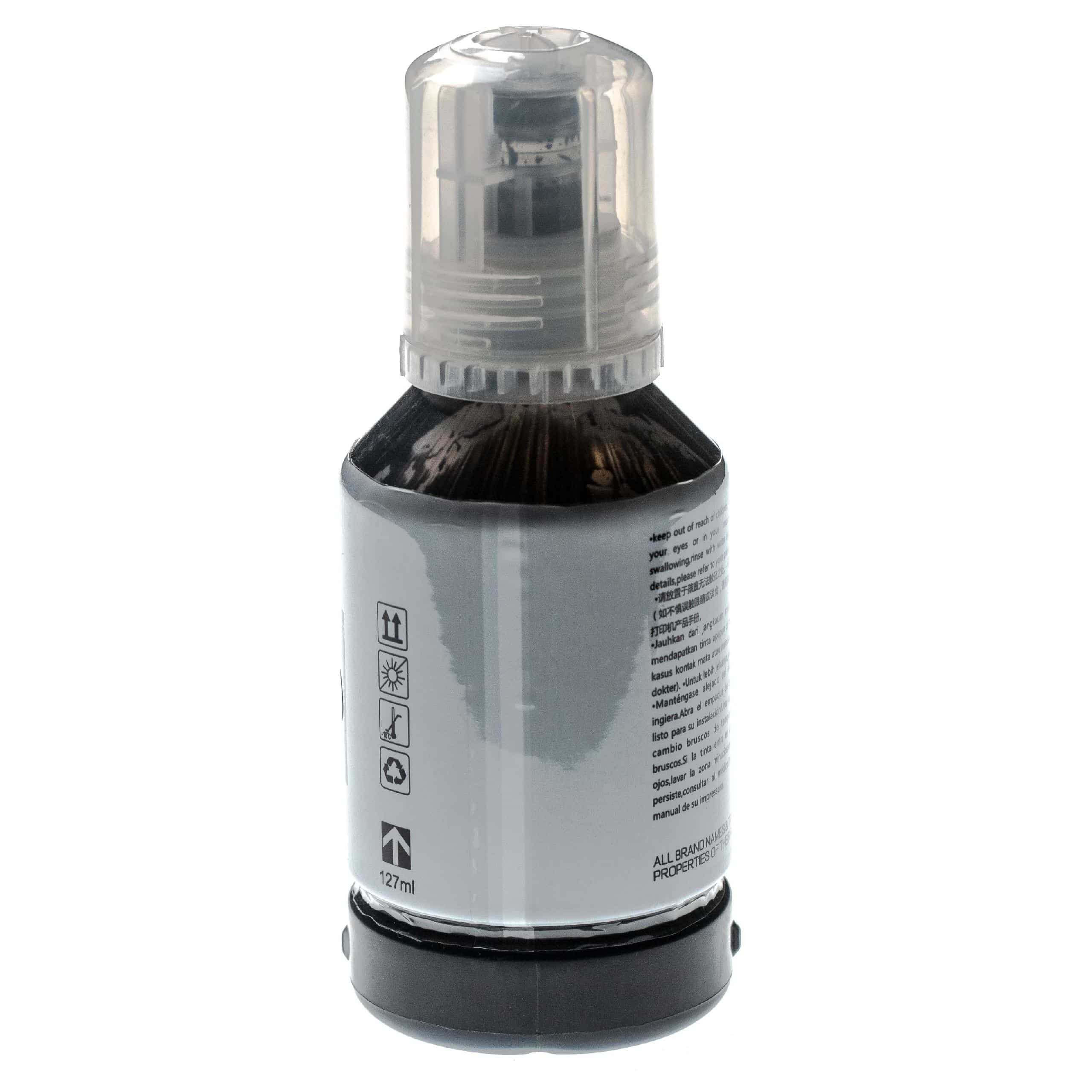 tinta de recarga negro reemplaza Epson 102 tinta pigmentada negra para impresora Epson - Pigmentada, 127 ml