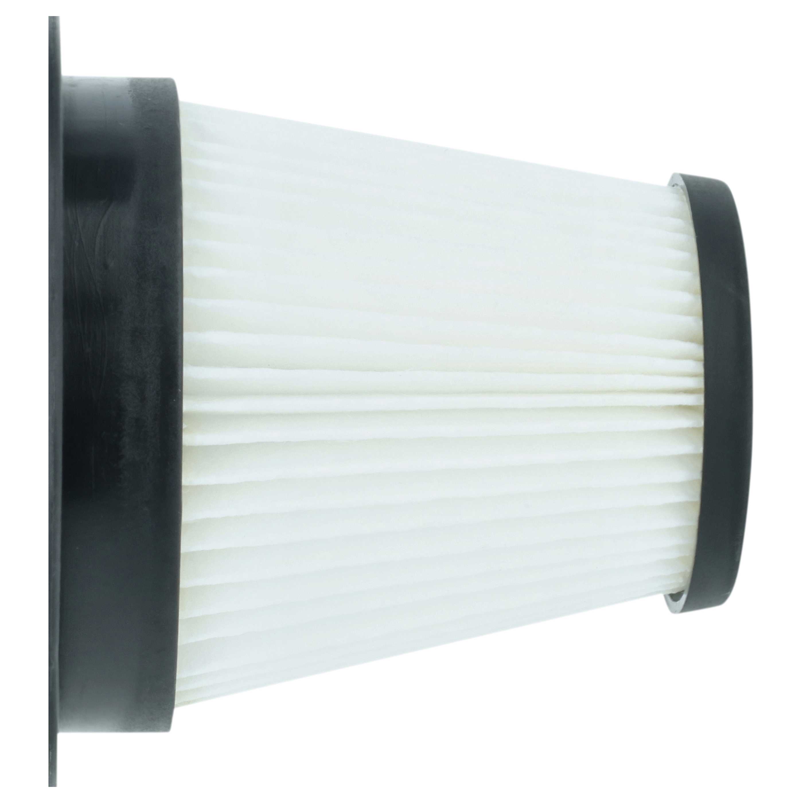 2x cartridge filter replaces Stihl SA030801900 for Stihl Vacuum Cleaner, black / white