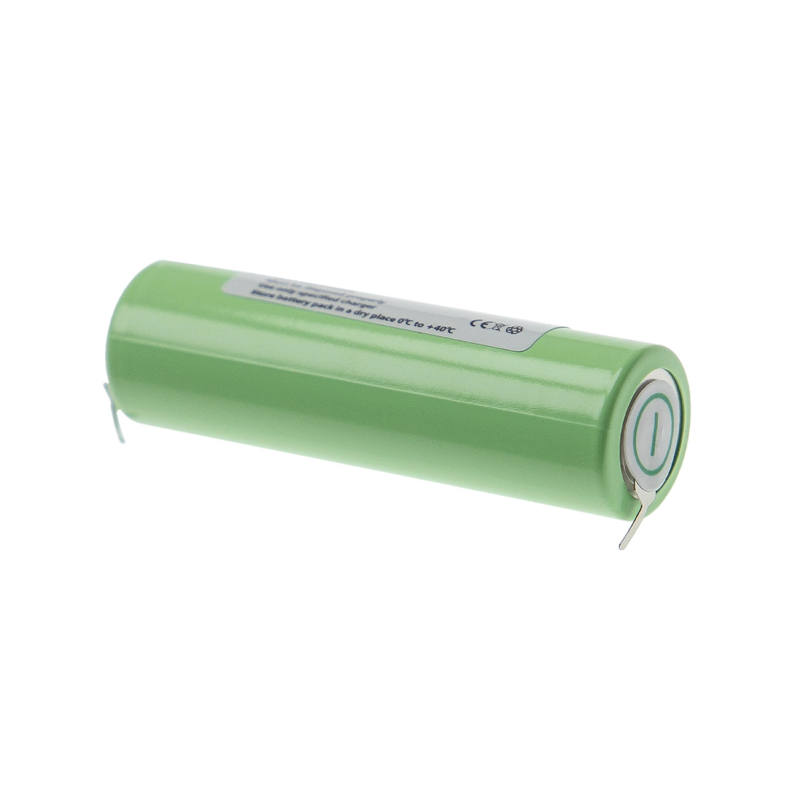 Batterie remplace Braun Typ 4510, Typ 4515, Typ 5601 pour rasoir électrique - 2500mAh 1,2V NiMH