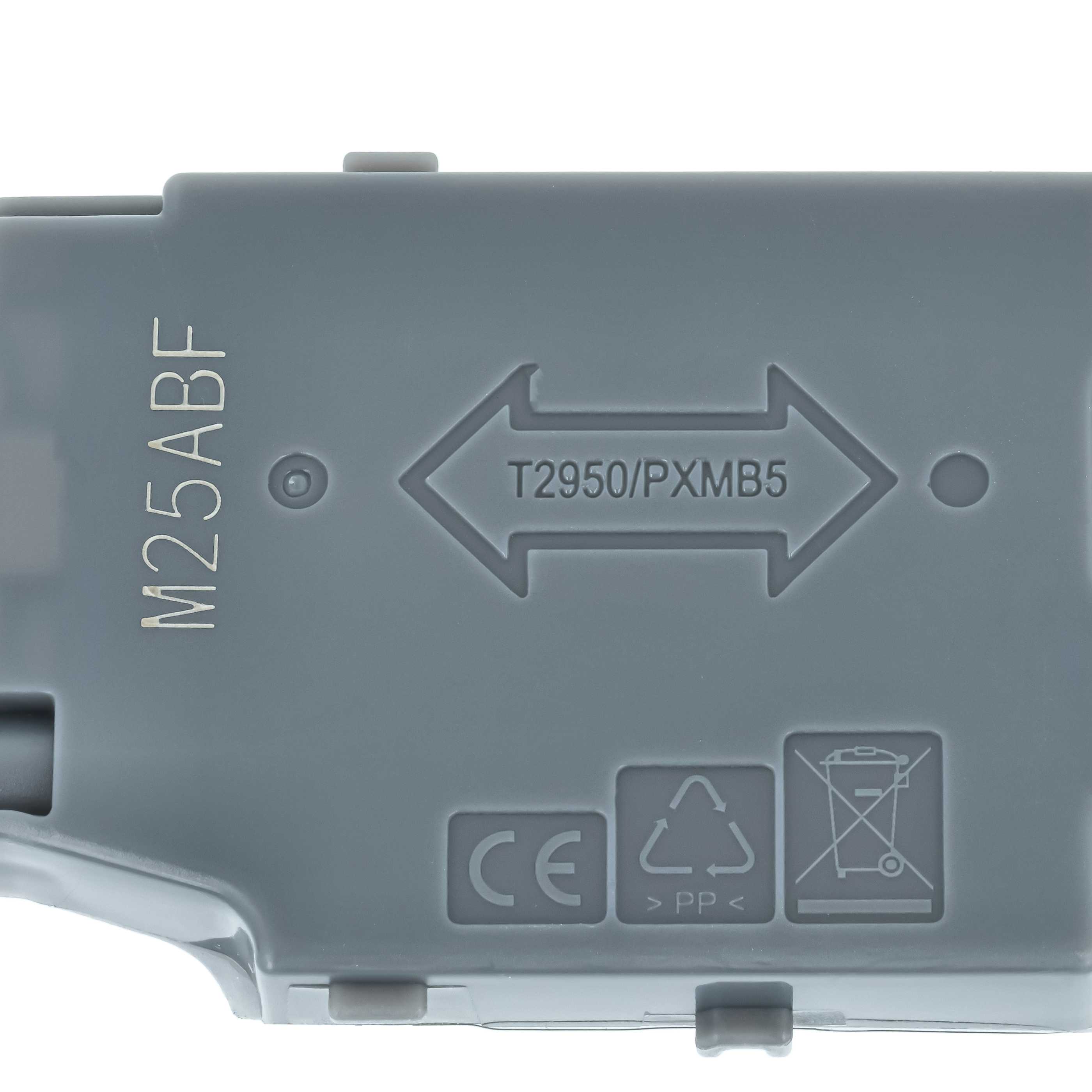 2x Depósito tinta residual para impresora de inyección de tinta Epson Workforce WF-100 W, WF-110 W - negro