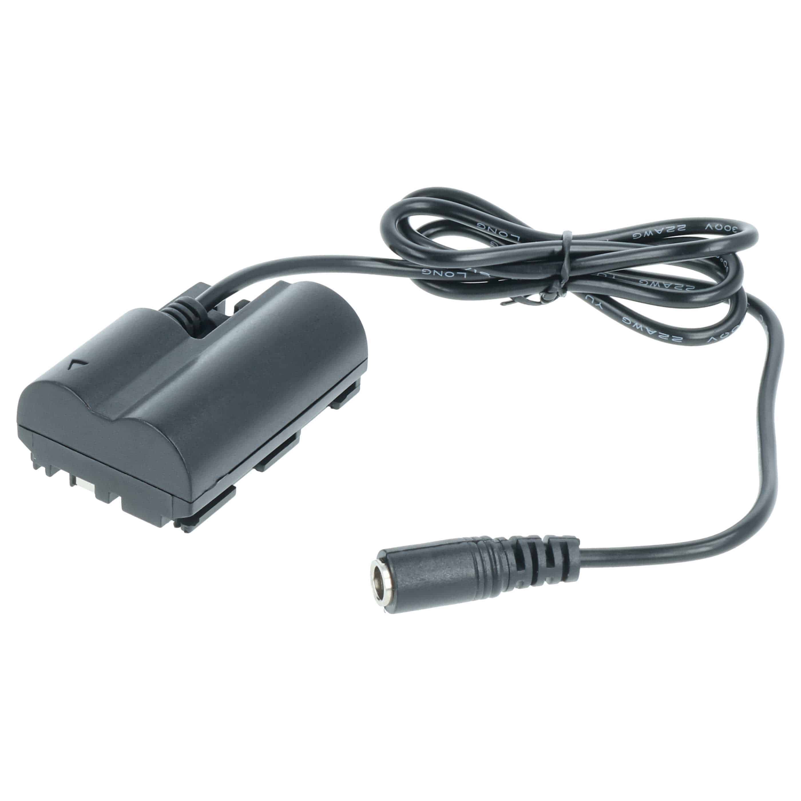 DC Coupler replaces Canon DR-400 for Canon Camera