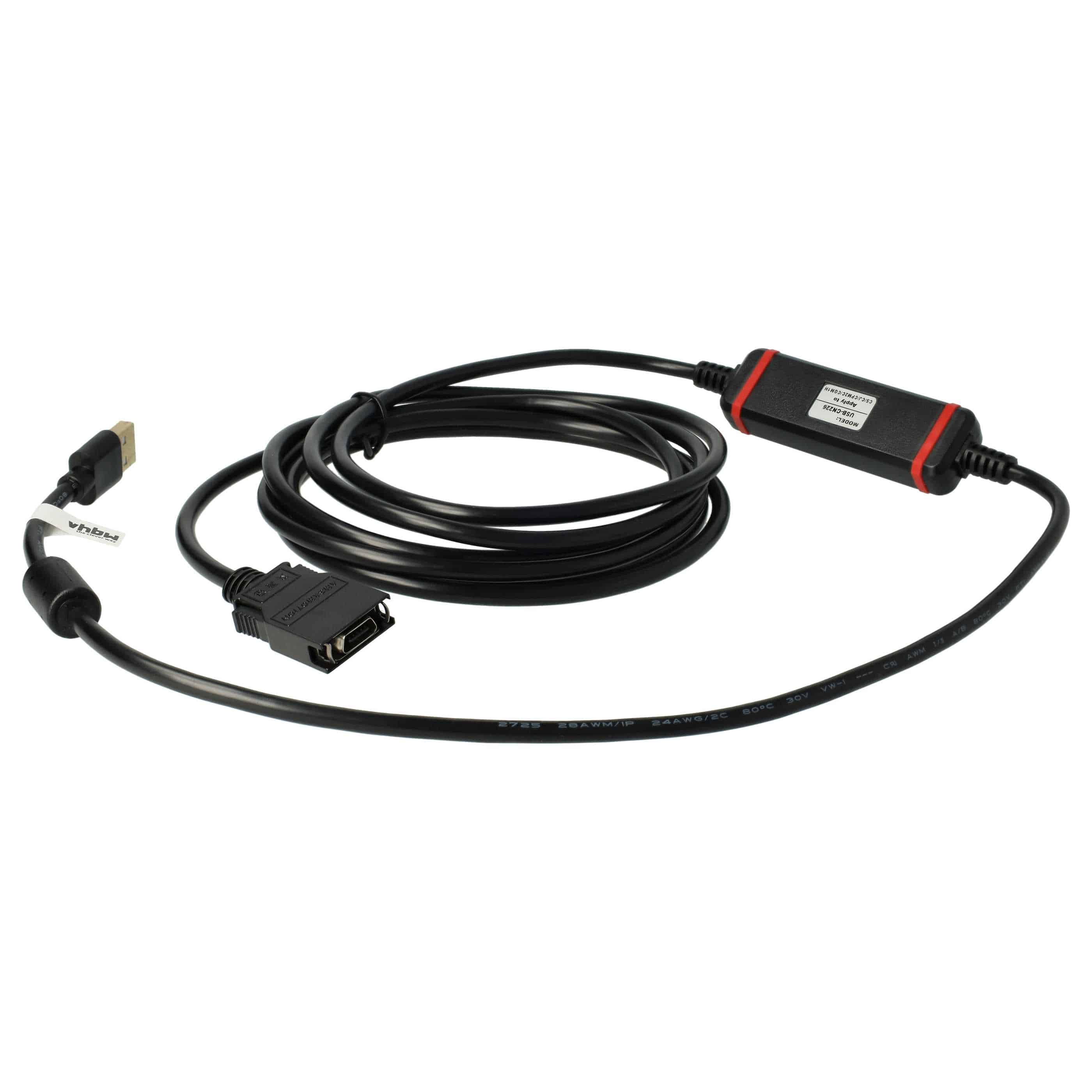Câble de programmation remplace Omron USB-CN226, CS1W-CS114, CS1W-CN226 pour radio