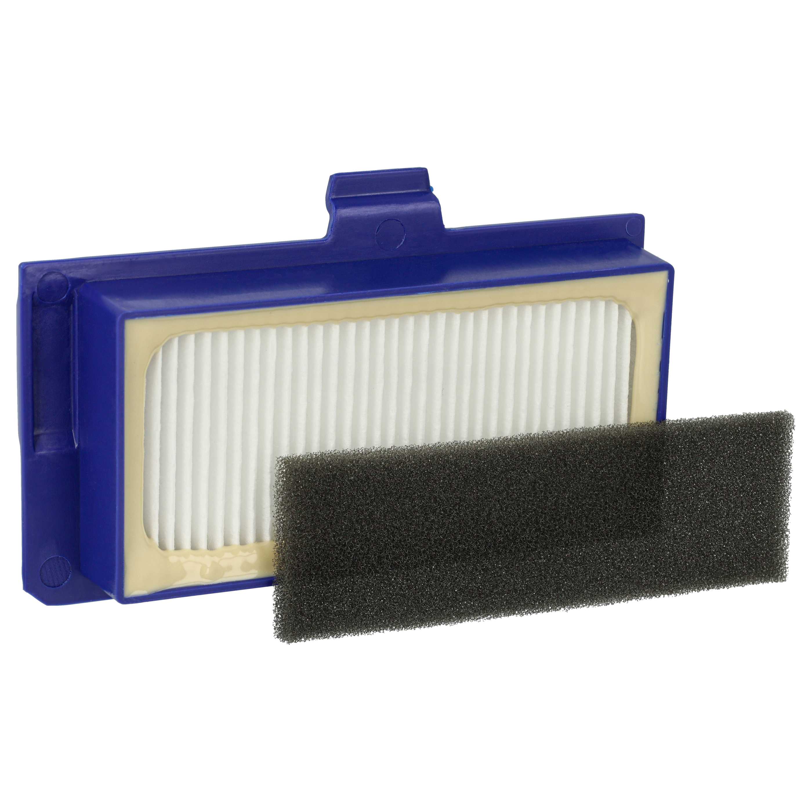 2x HEPA filter / foam filter replaces Rowenta ZR710101 for Rowenta Vacuum Cleaner