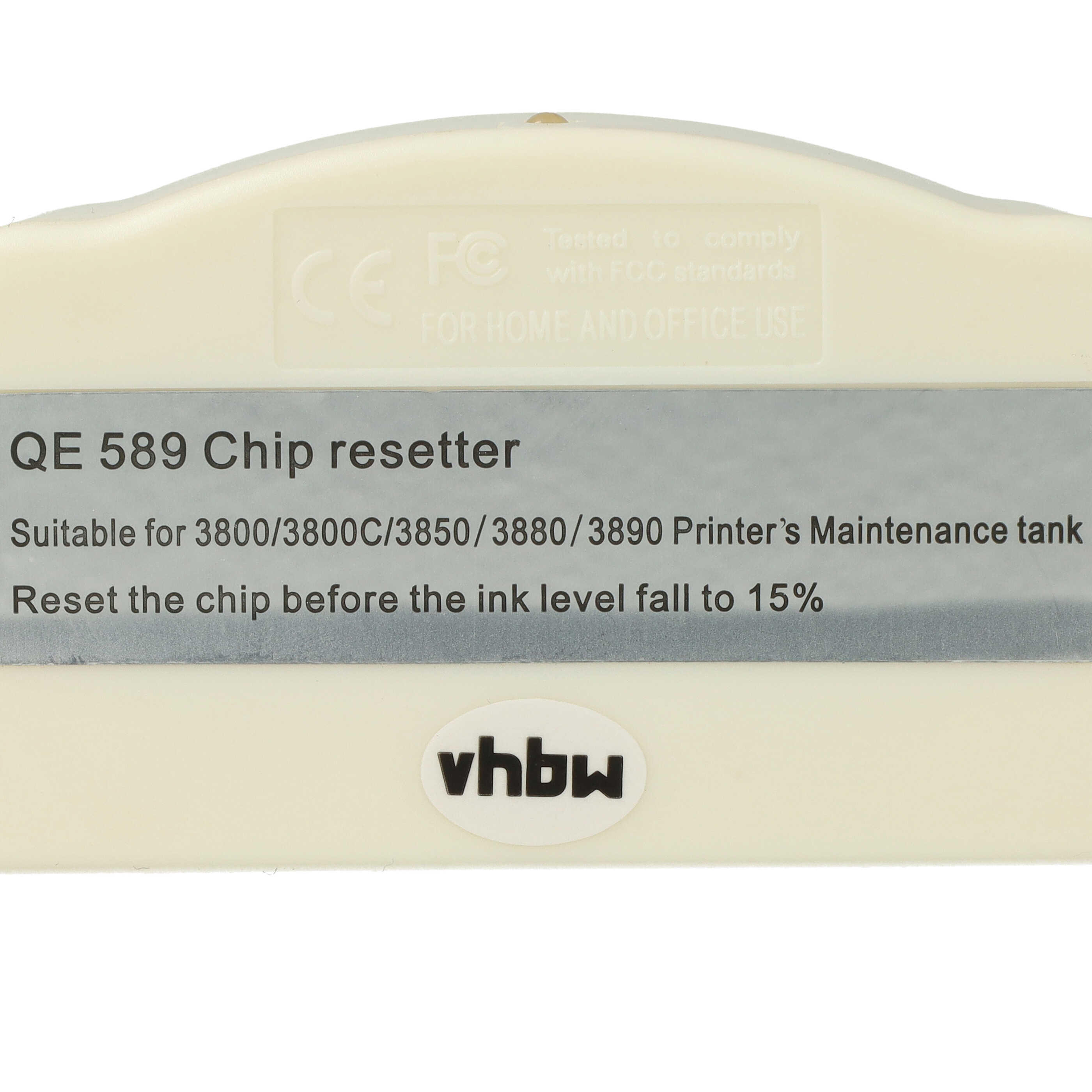 Reseteador de chip reemplaza Epson T580100, T580200, T580300 para impresoras, cartuchos de tinta Epson