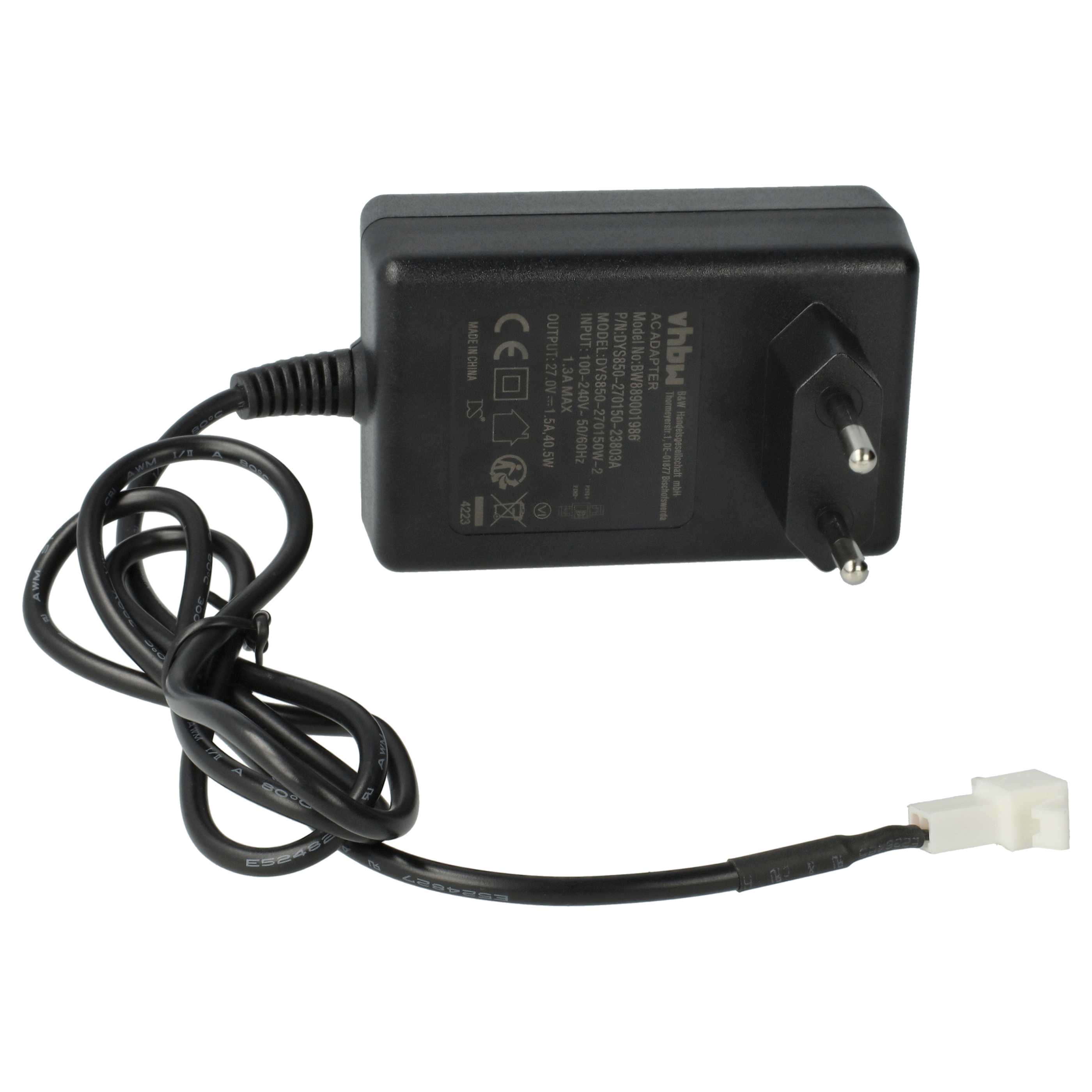 Charger incl. Battery (2500 mAh) replaces Velux 946933, 946930 for Velux NiMH Batteries