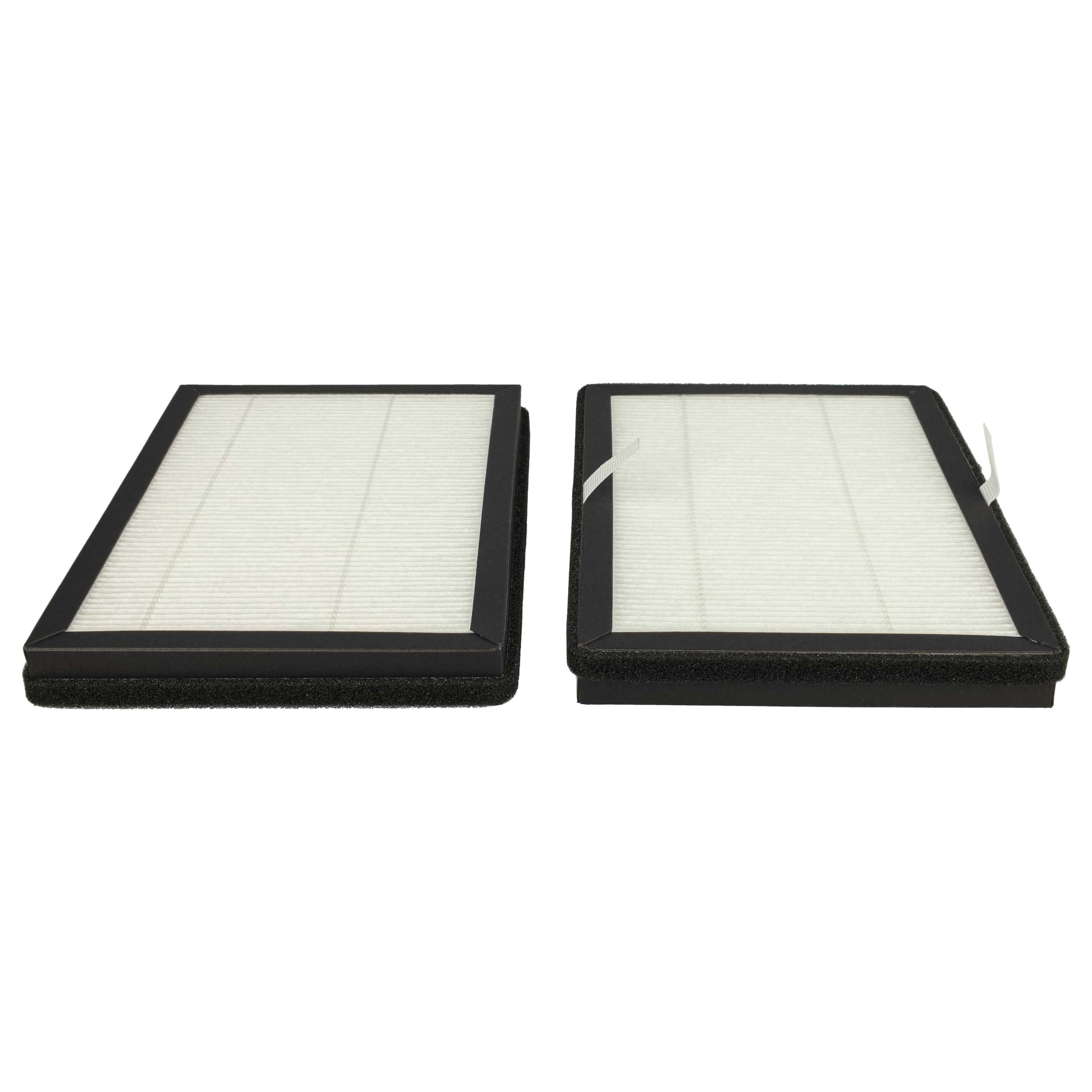 6x Air Purifier Filter replaces Rowenta XD6520F0 - particle filter Set