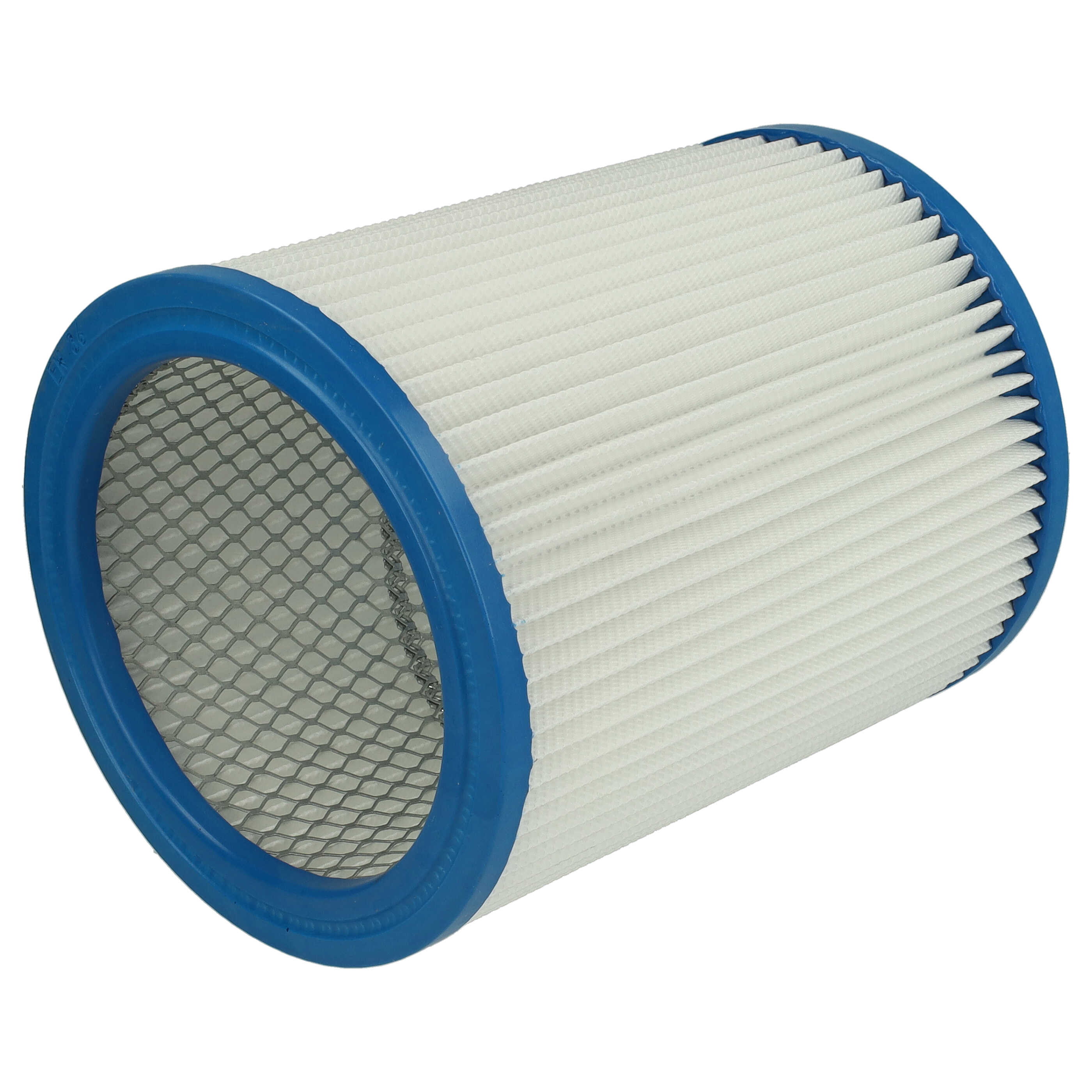 2x Filtercartridge filter replaces Fein 31322765009, 4014586261454 for Fein Vacuum Cleaner, white