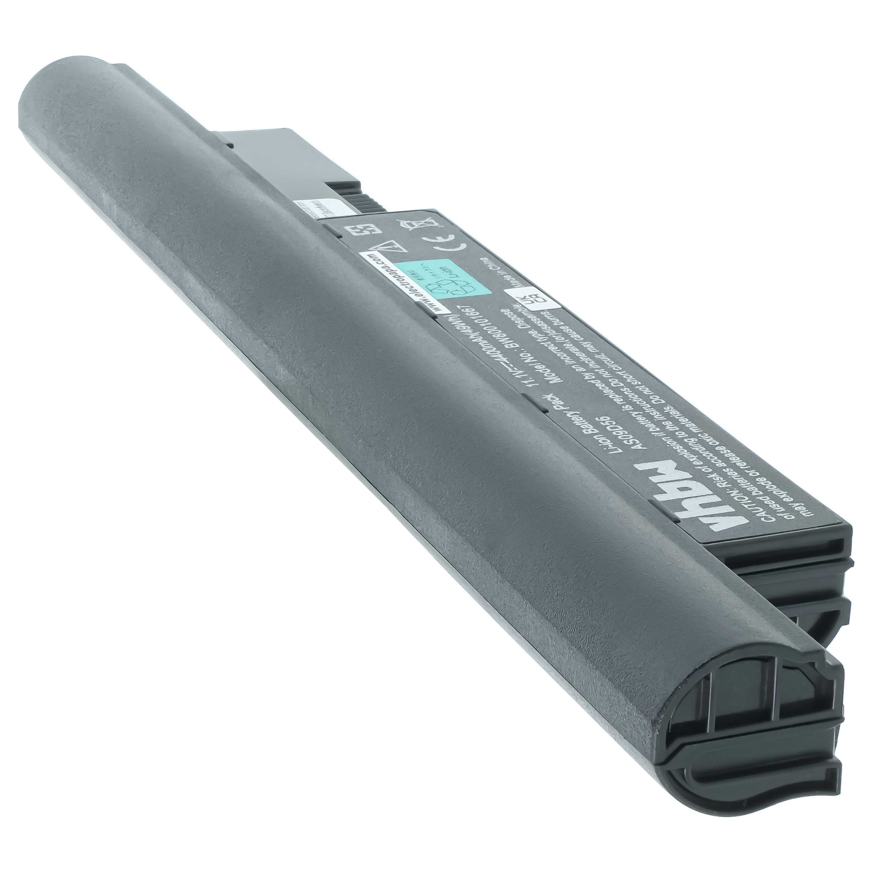 Akumulator do laptopa zamiennik Acer 3UR18650-2-T0408, 934T4070H, AS09D31 - 4400 mAh 11,1 V Li-Ion, czarny