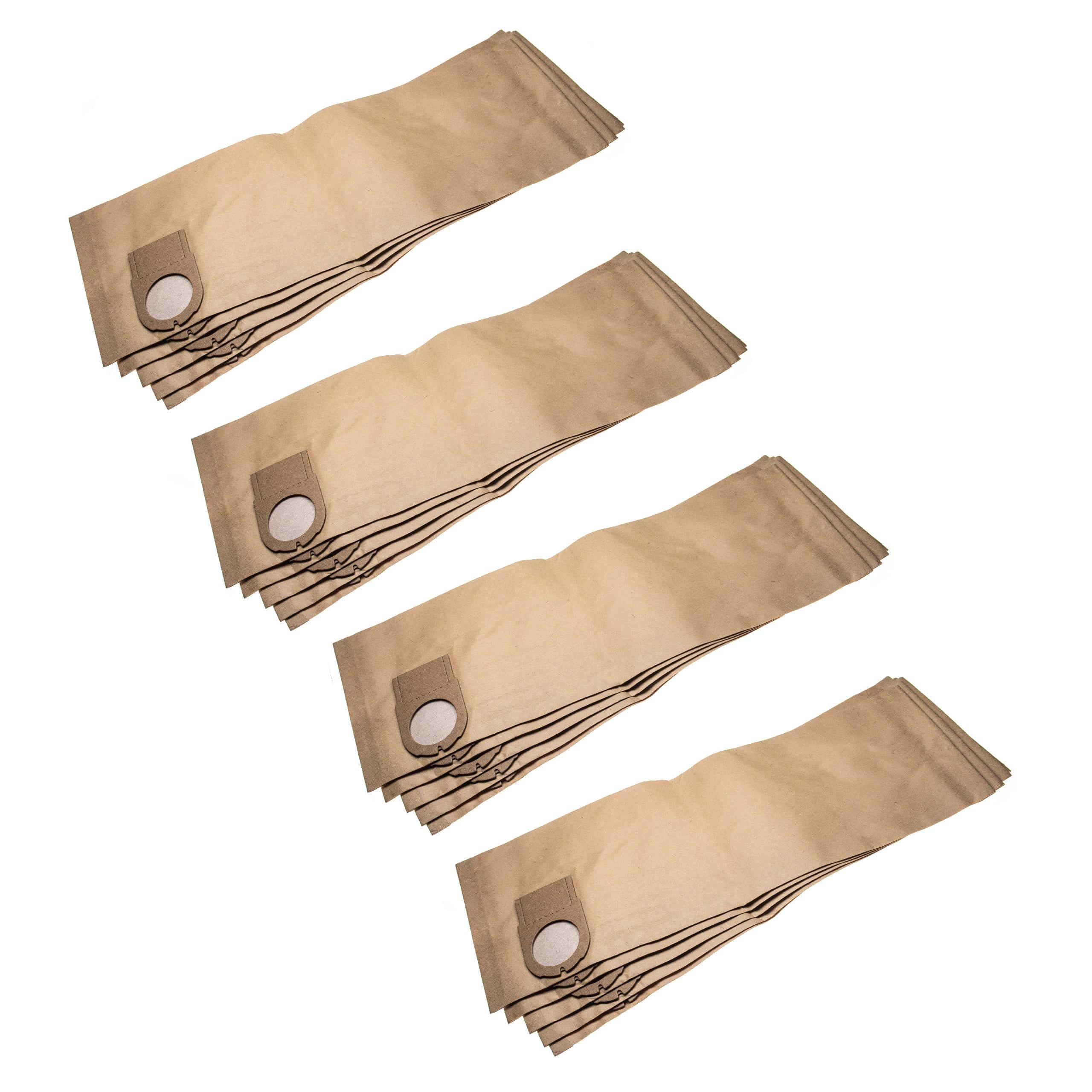 20x Sac remplace Metabo 6.31349, 631349000 pour aspirateur Metabo - papier