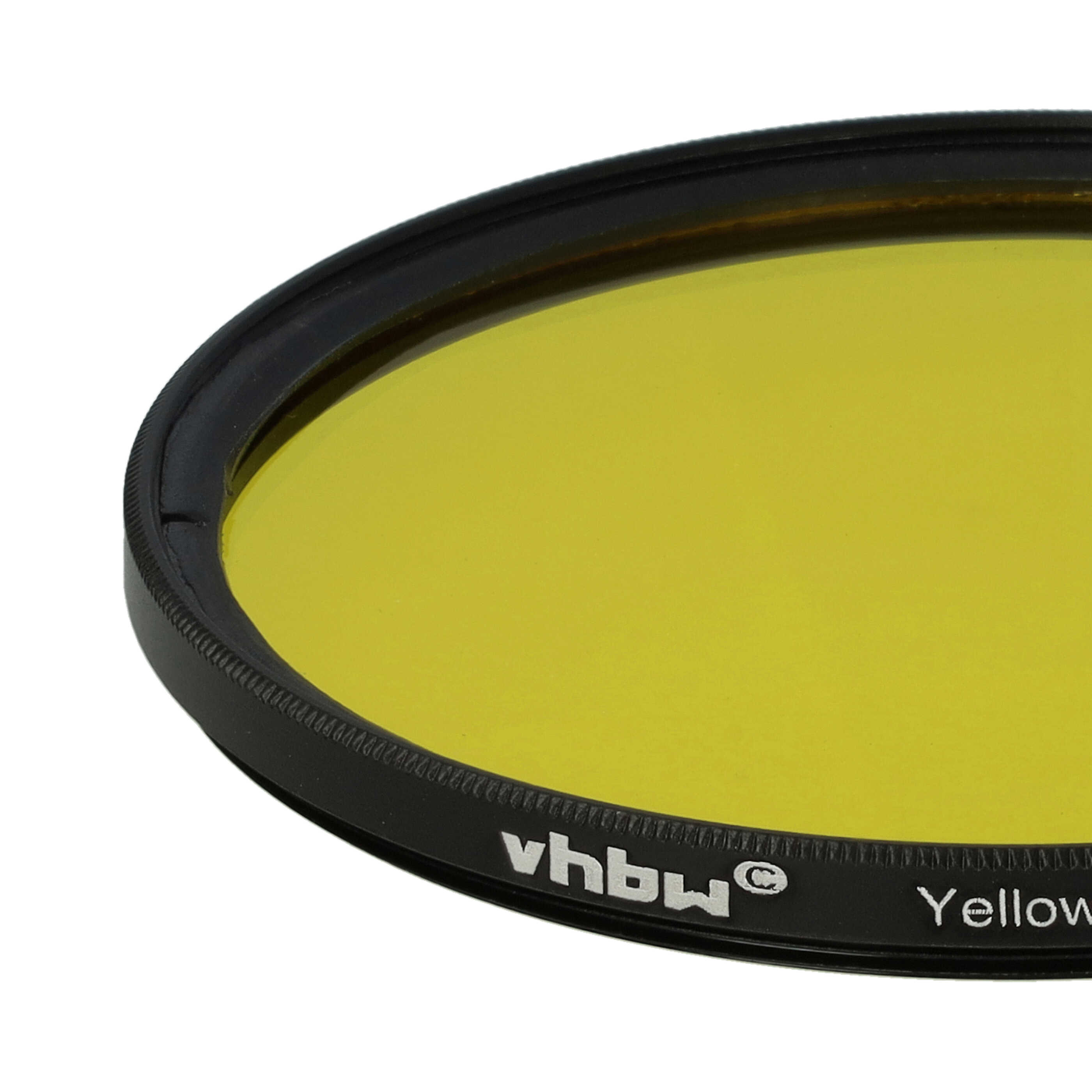 Filtro colorato per obiettivi fotocamera con filettatura da 72 mm - filtro giallo