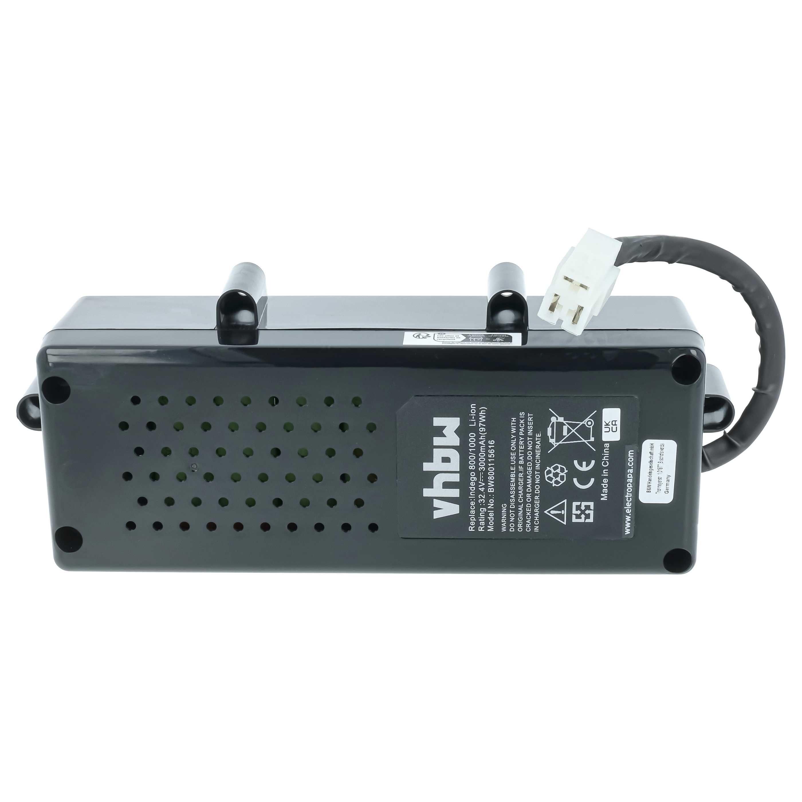 Batteria per tagliaerba Bosch Indego 800, 1000, 1300, 1100 Connect, 1200 Connect - 3000mAh 32,4V Li-Ion