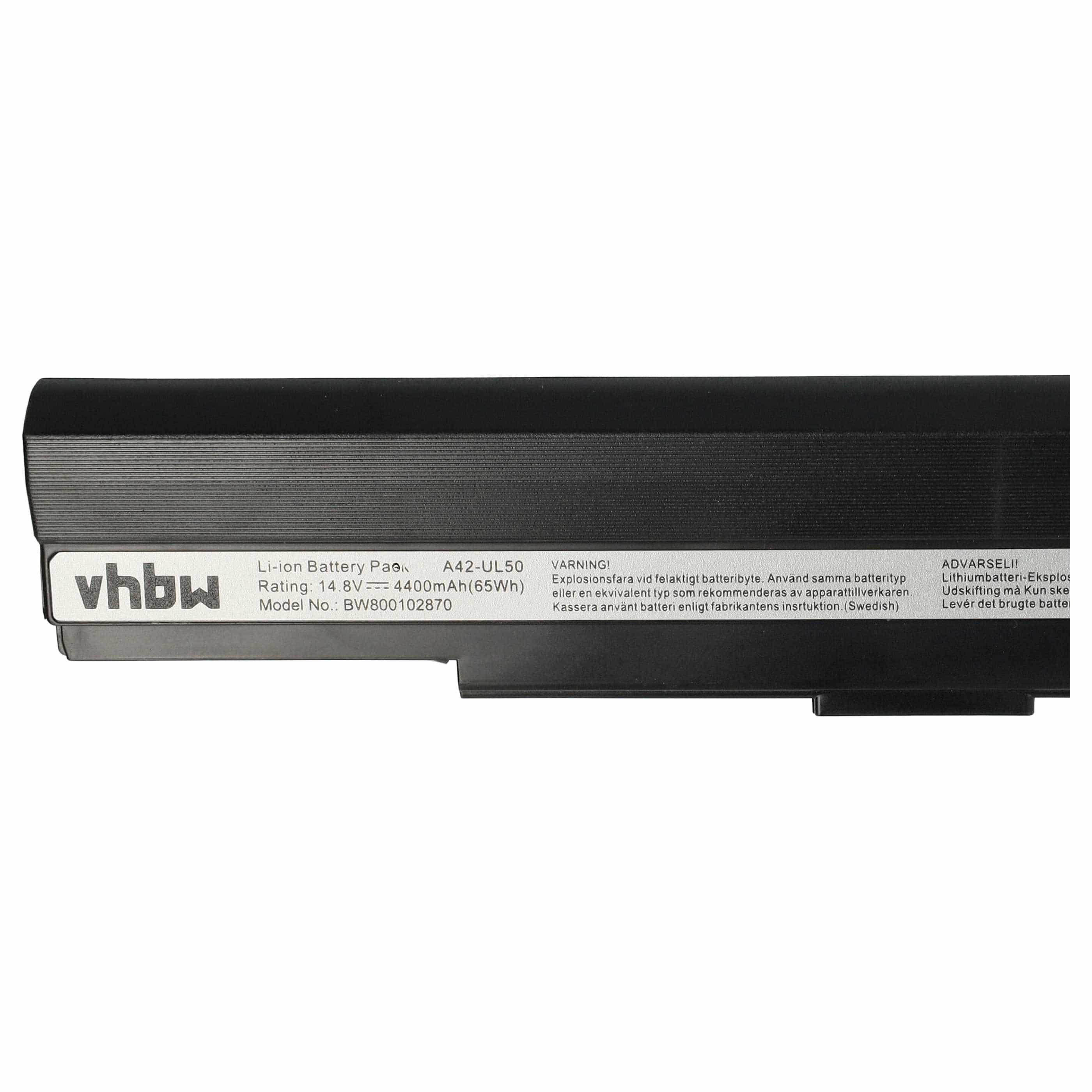 Akumulator do laptopa zamiennik Asus A31-UL50, A32-UL50, A31-UL30, A31-UL80, A32-UL30 - 4400 mAh 14,8 V Li-Ion