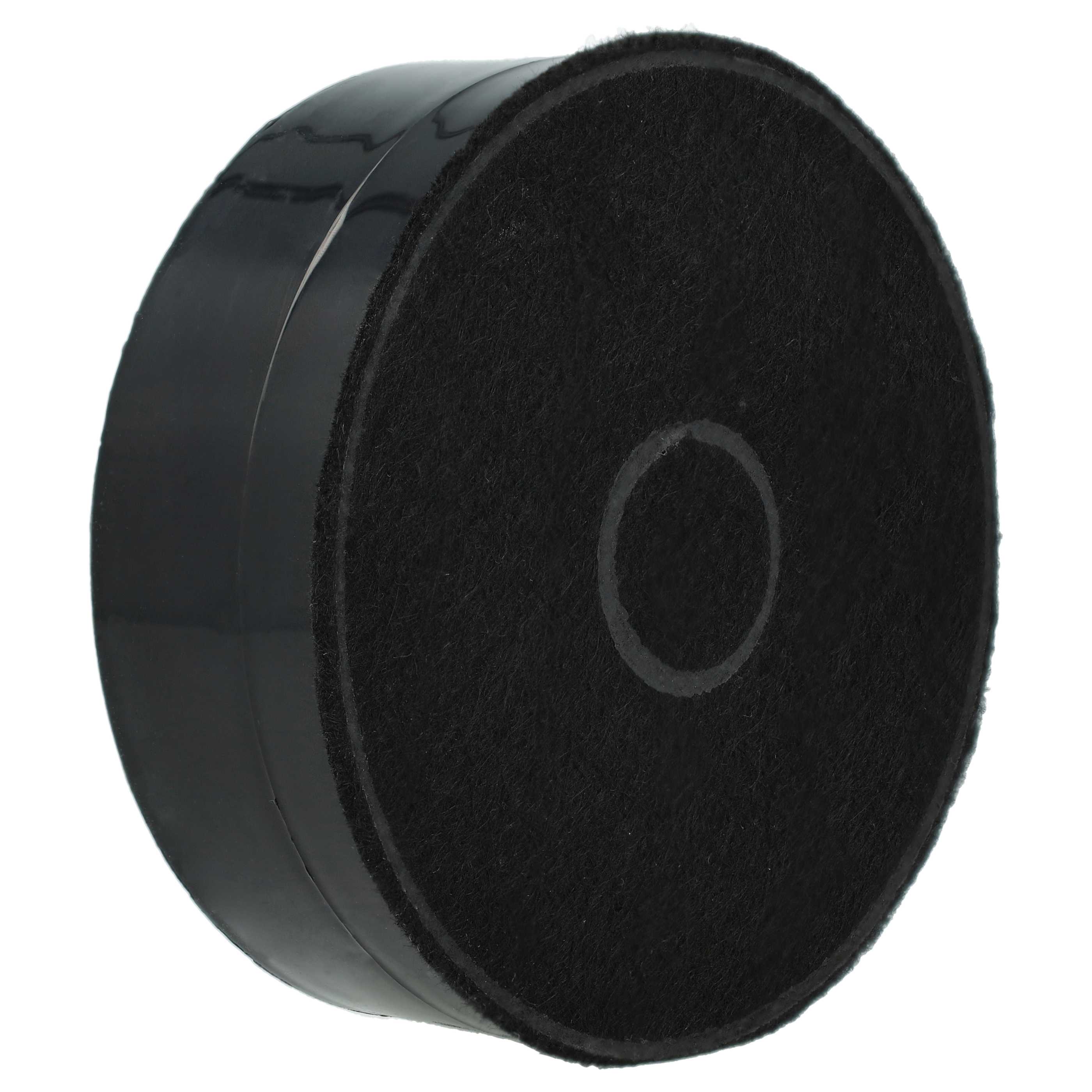 2x Filtro carboni attivi sostituisce AEG 902979880, ECFB03, 33005513 per cappe Zanussi - 12,4 cm