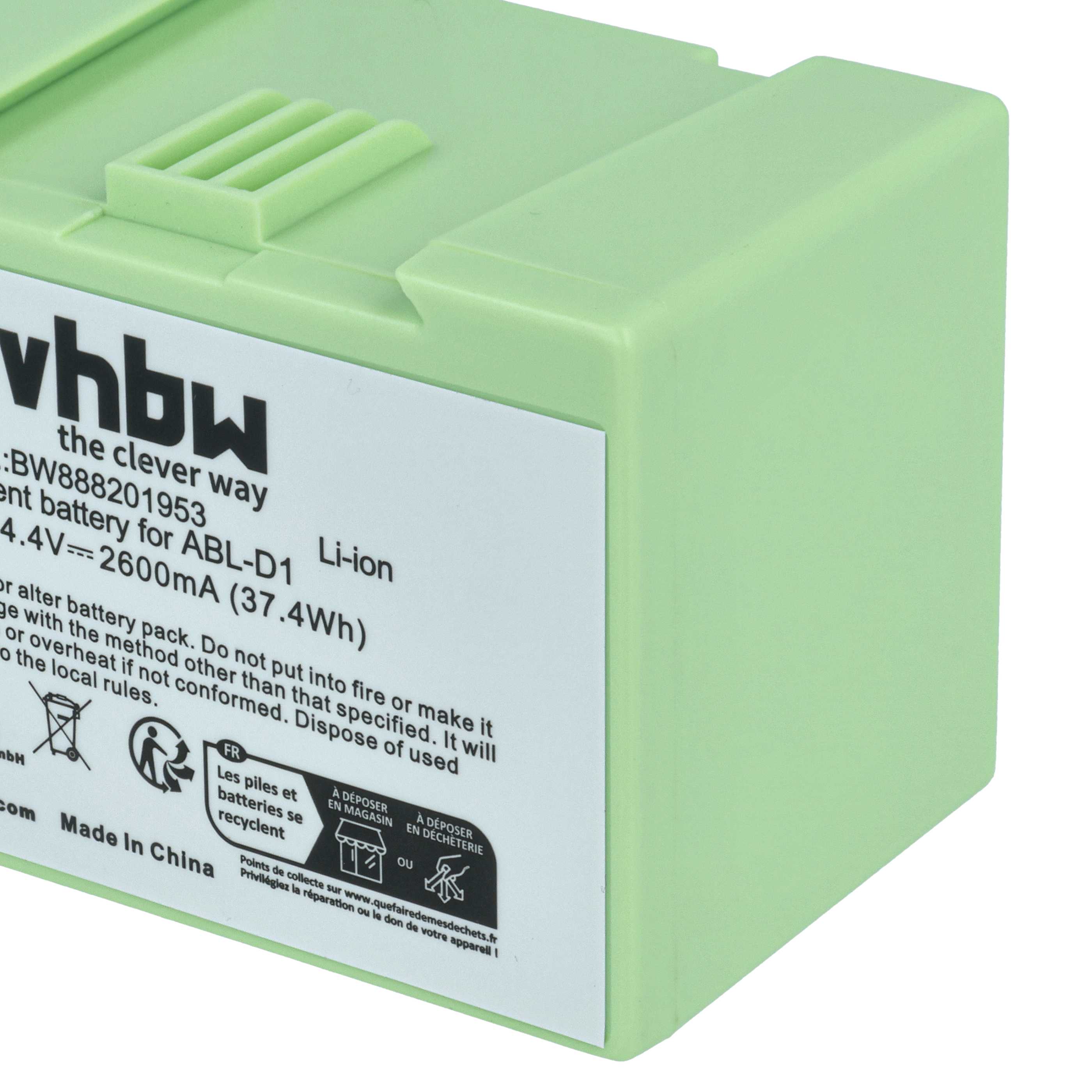 Akumulator do odkurzacza iRobot Roomba e5, e6, i3, i5, i7, i8, J7 - 2600mAh 14,4V Li-Ion