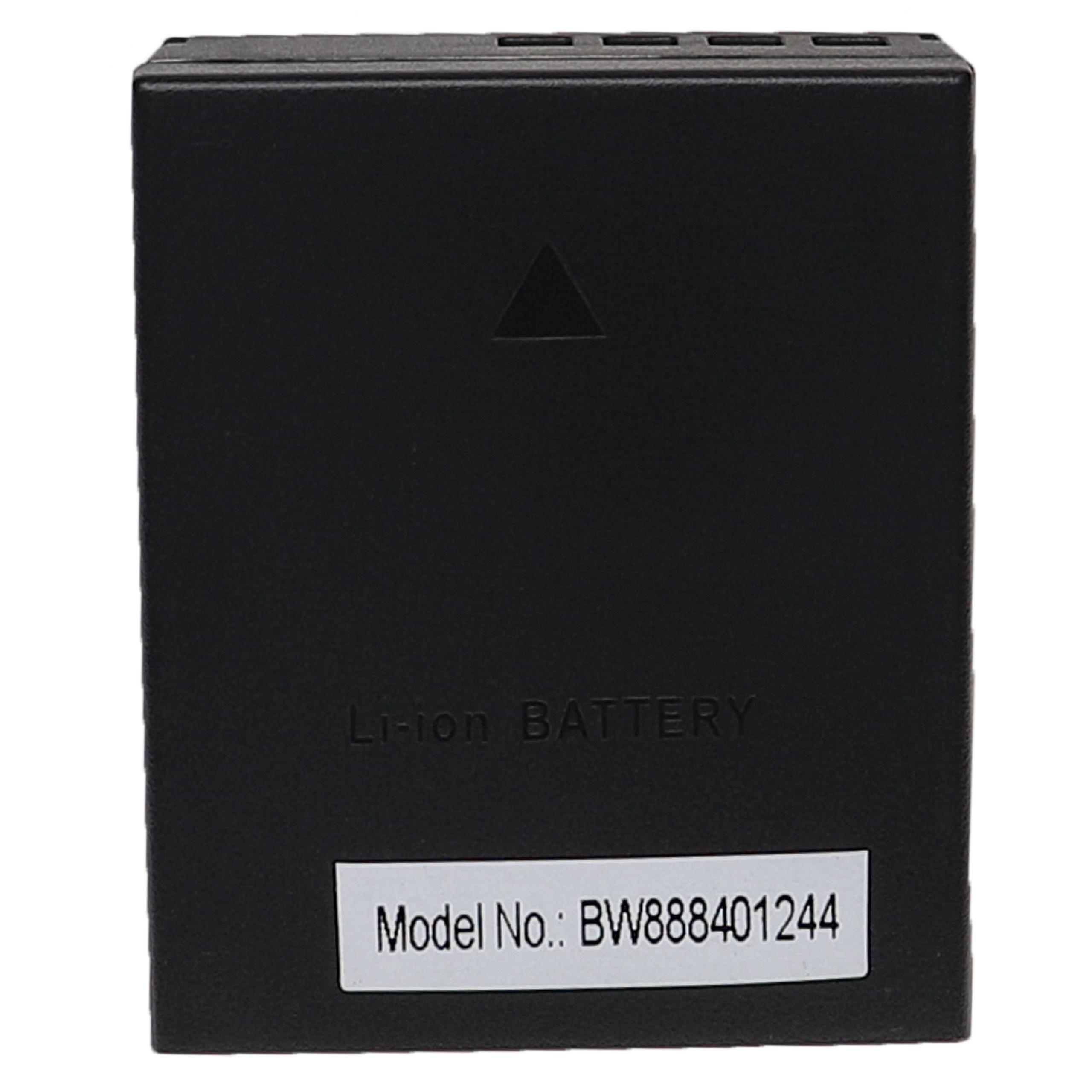 Batteries (3x pièces) remplace Olympus BLH-1 pour appareil photo - 2000mAh 7,4V Li-ion