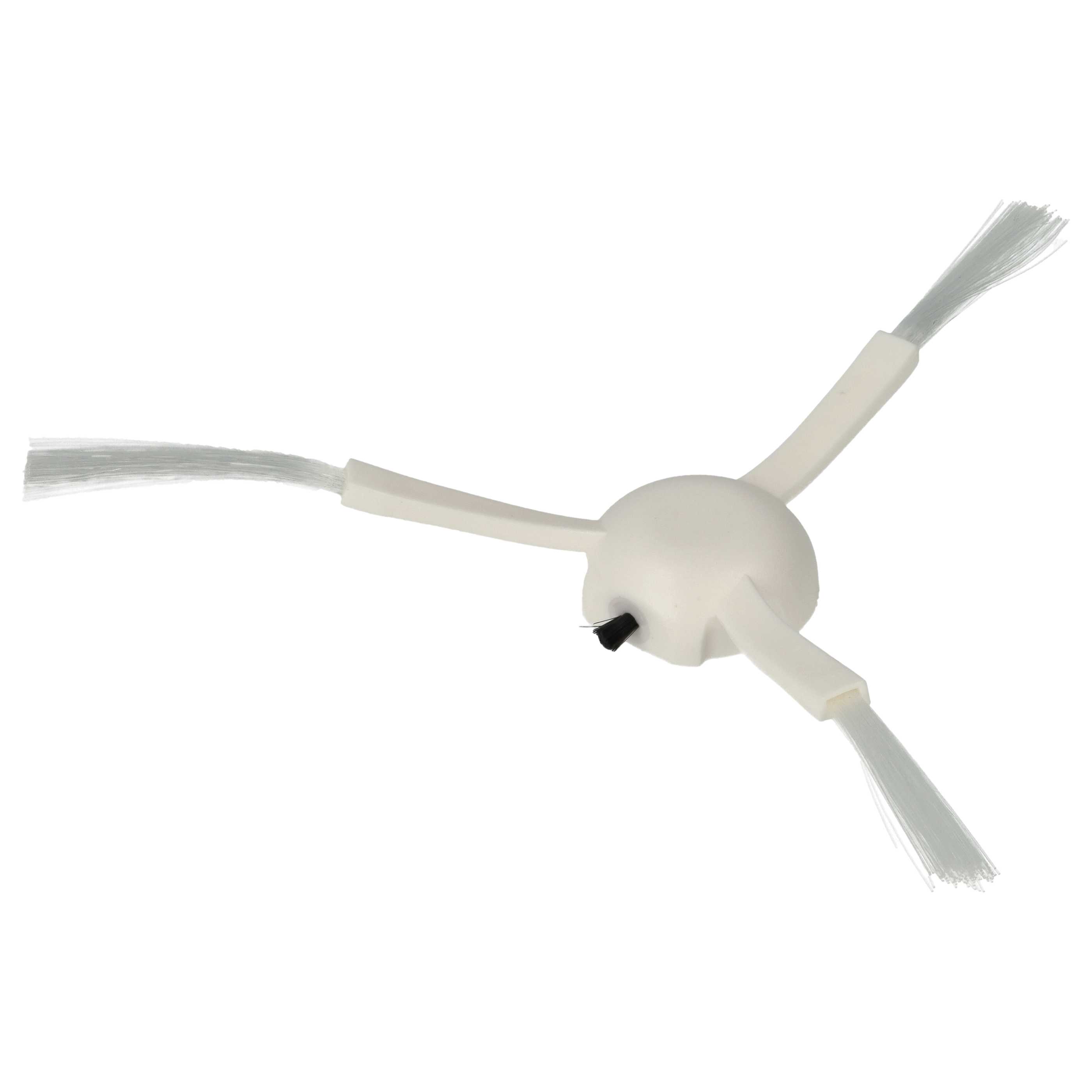 2x Side Brush replaces Dreame 2839434, 20020100000446 for Dreame Robot Vacuum Cleaner etc. - 3-armed, white