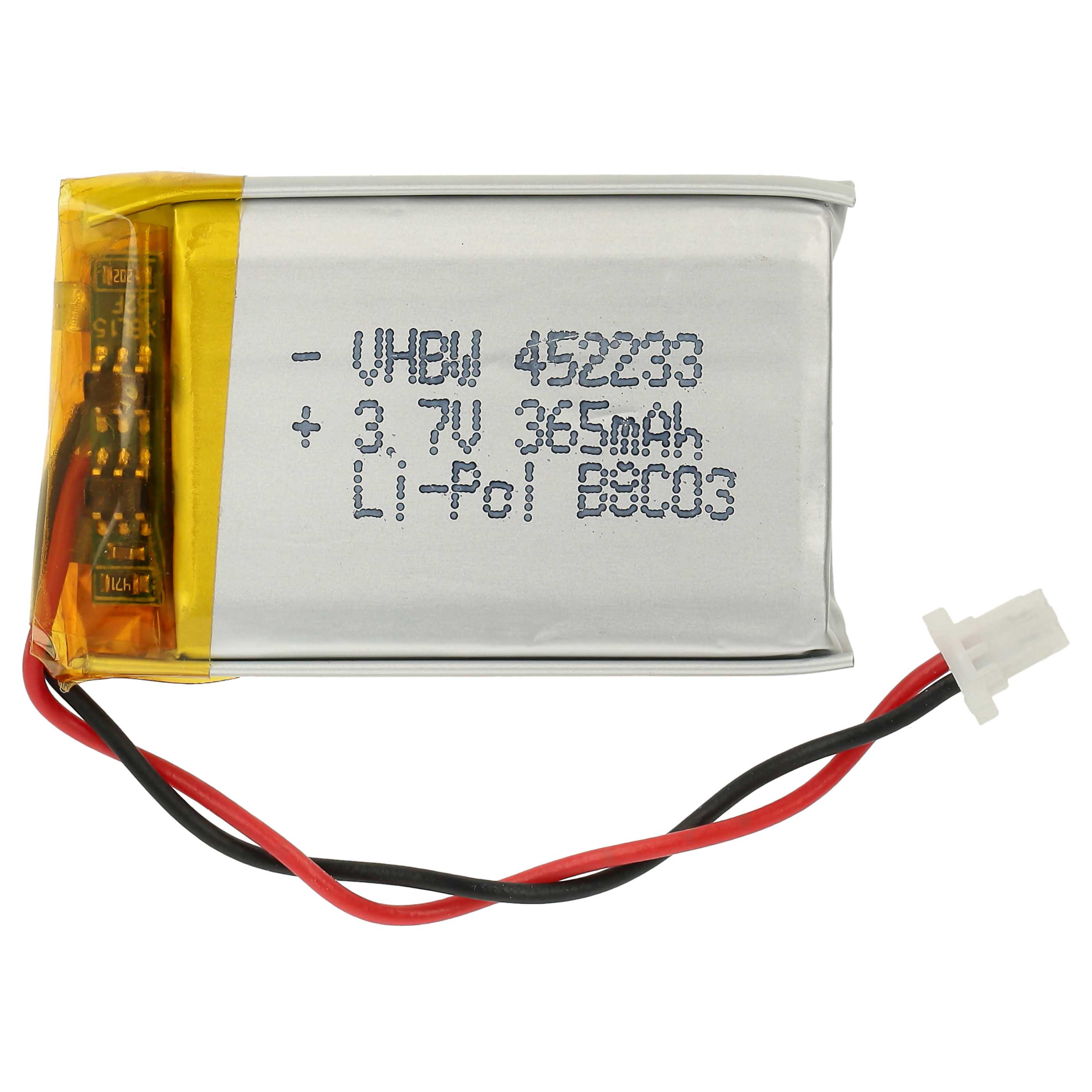 Akumulator do słuchawek bezprzewodowych zamiennik GMB452233 - 365 mAh 3,7 V LiPo
