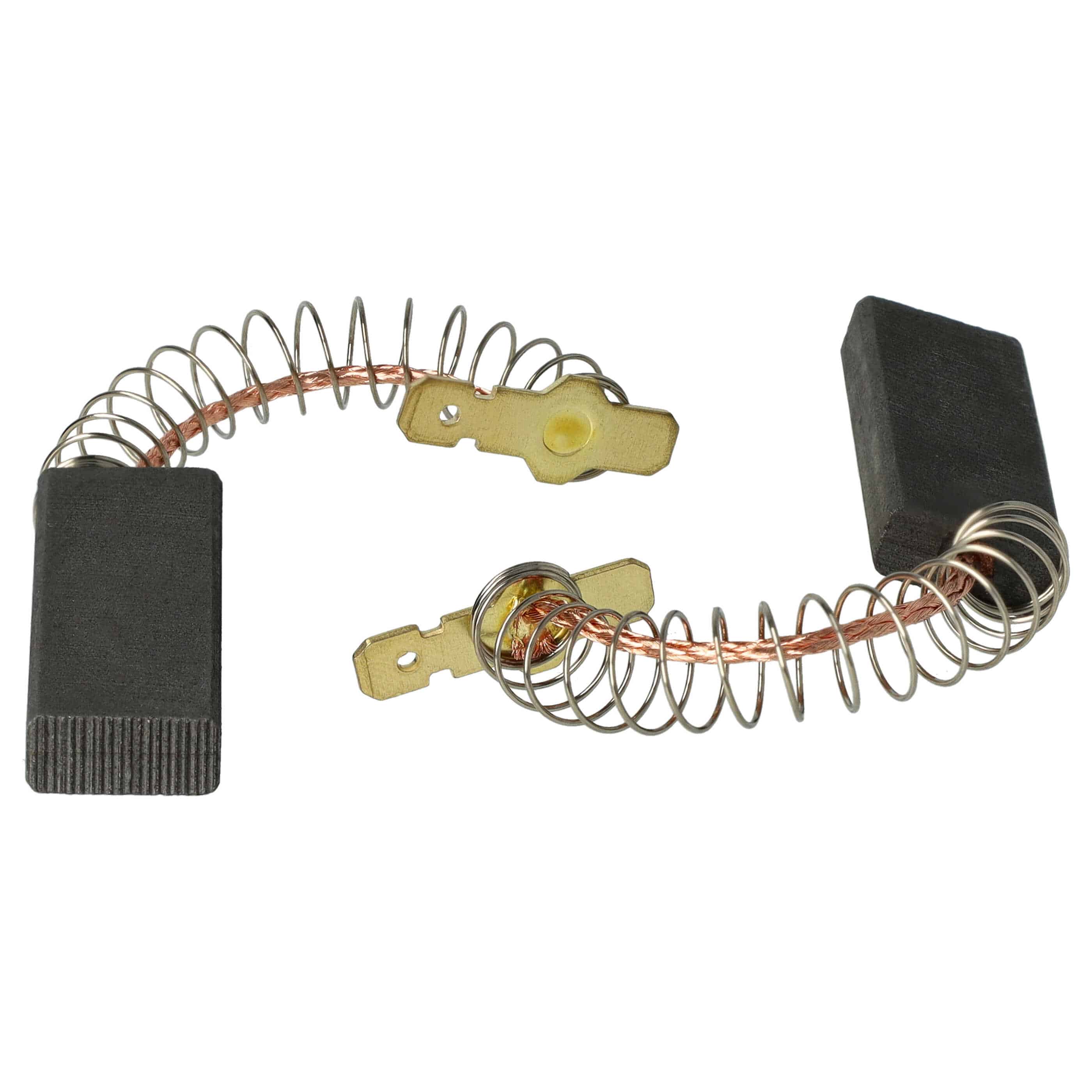 2x Carbon Brush as Replacement for Bosch 154740 Electric Power Tools + Spring + Connector, 5 x 12 x 33mm