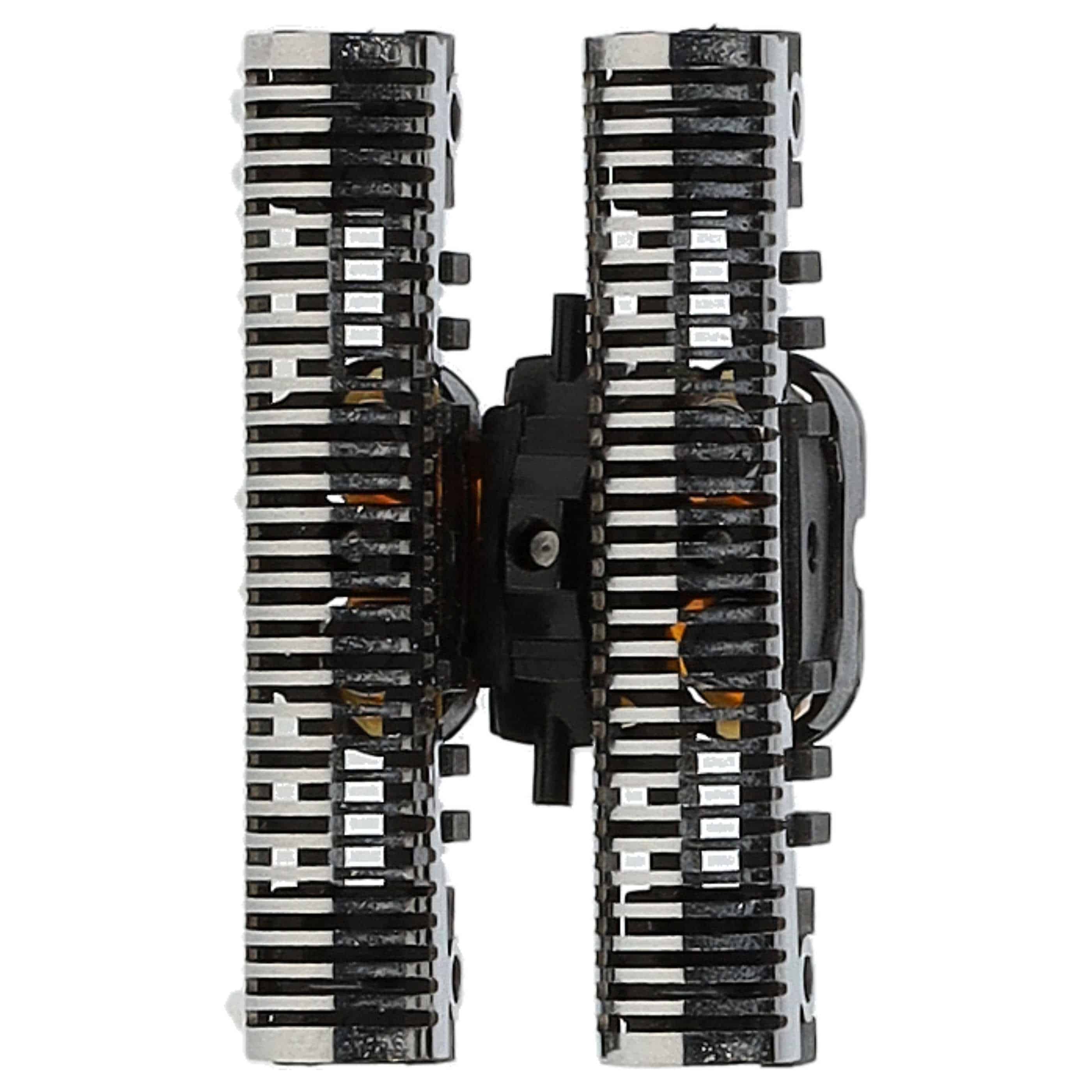 3x blok ostrzy do golarki Braun Contour - czarny / srebrny