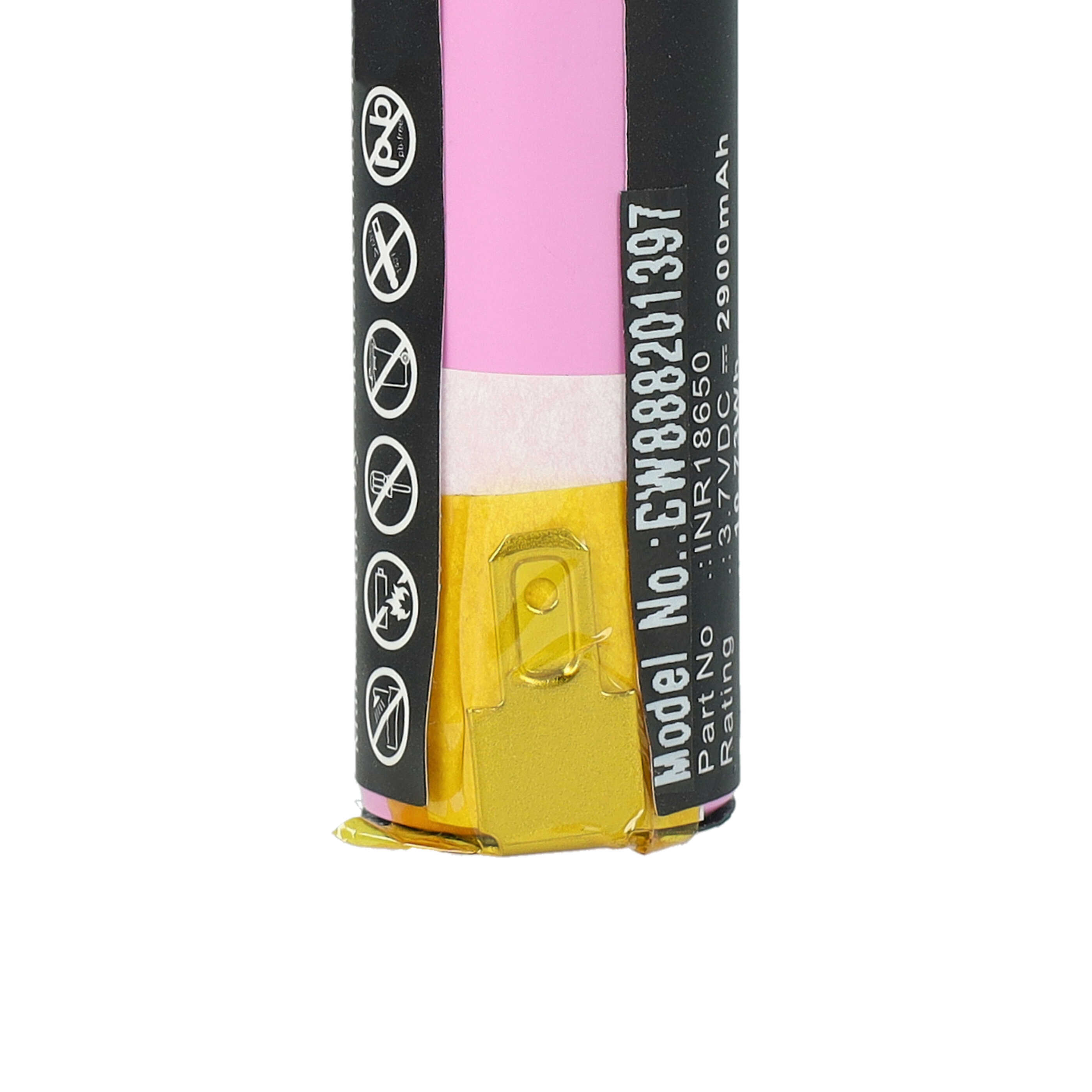 Battery replaces Atika 302380, 08829-00.640.00, 08800-000.640.00 Electric Power Tool - 2900 mAh, 3.7 V, Li-Ion