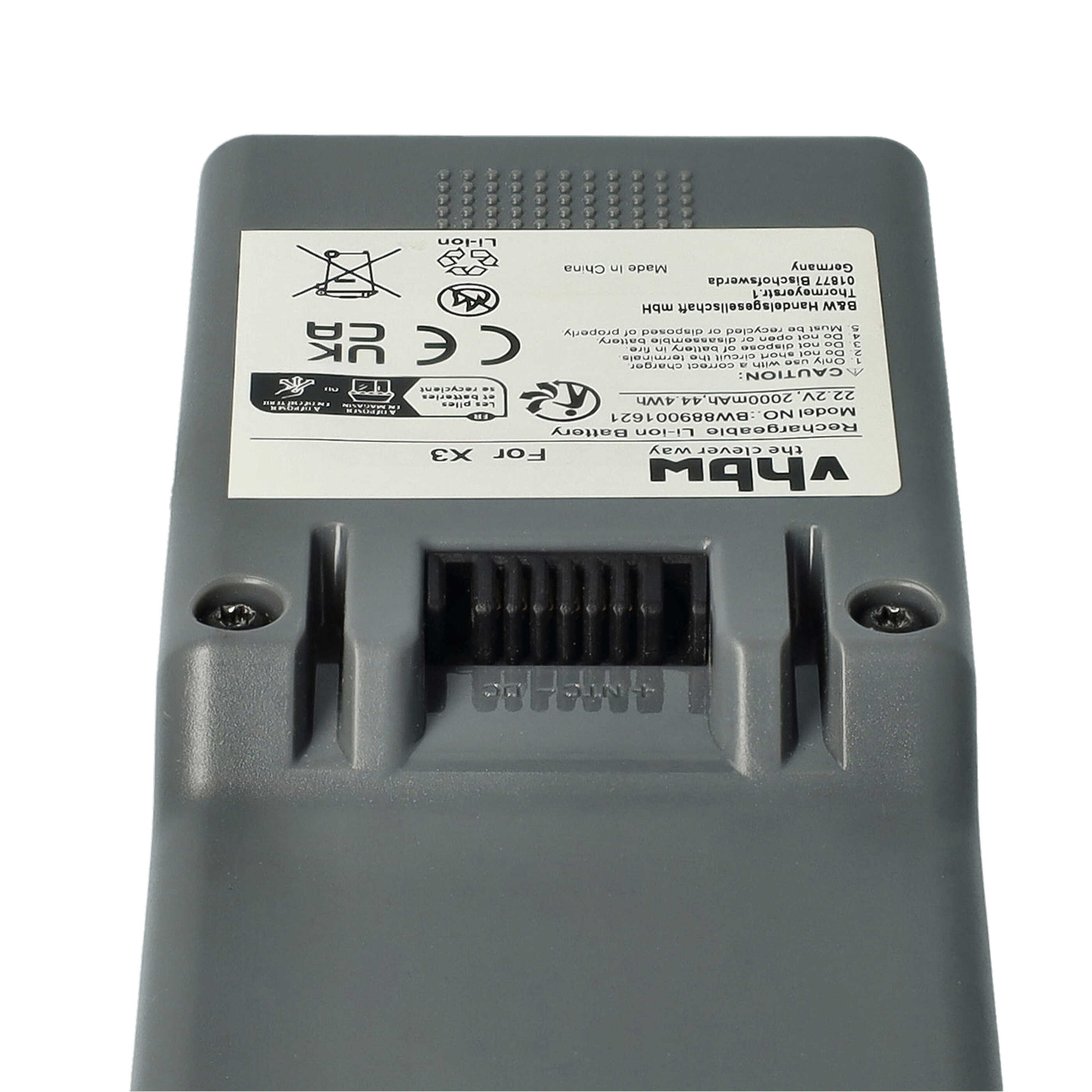 Battery replaces Genius A28105 for Genius etc. 2000mAh, 22.2V, Li-Ion