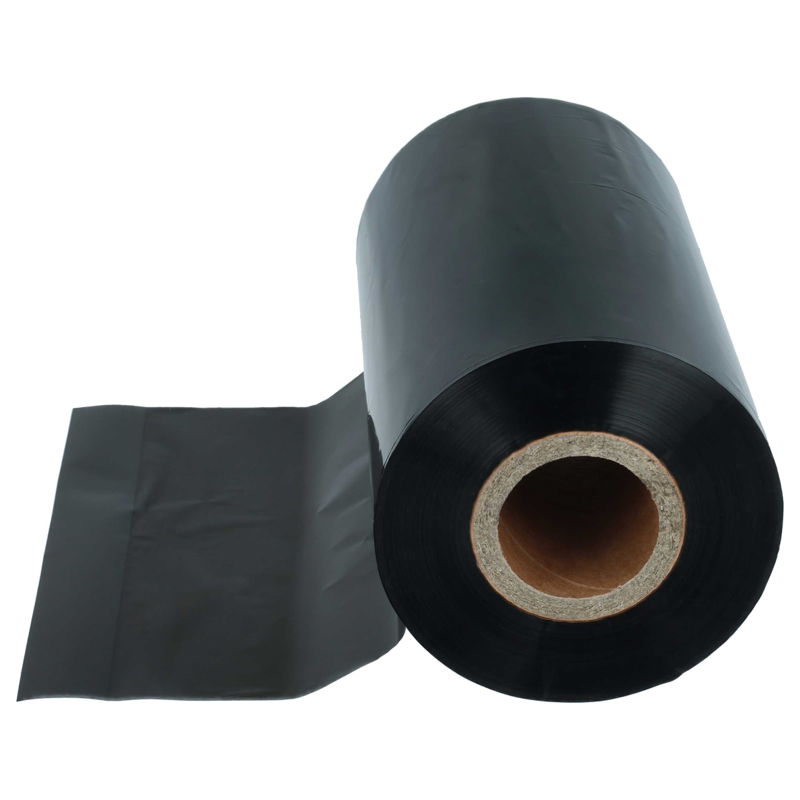 10x Thermal Transfer Ribbon suitable for Citizen, Zebra Printer etc - 110 mm x 300 m, Wax Resin