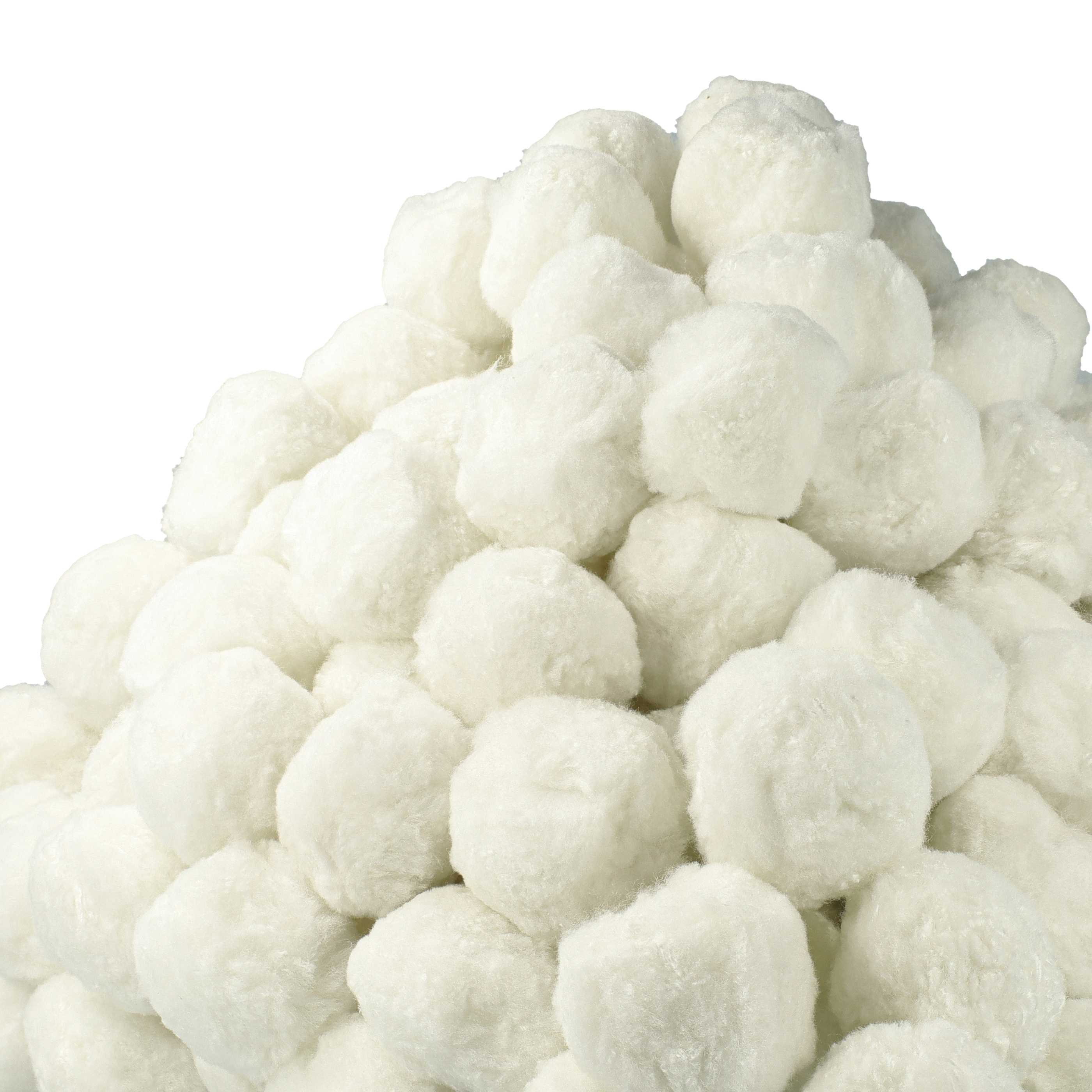 2x 1000 g Filter Balls, Packaged replaces Bestway 58475 for Intex Pool Filtration System etc. - 50 mm