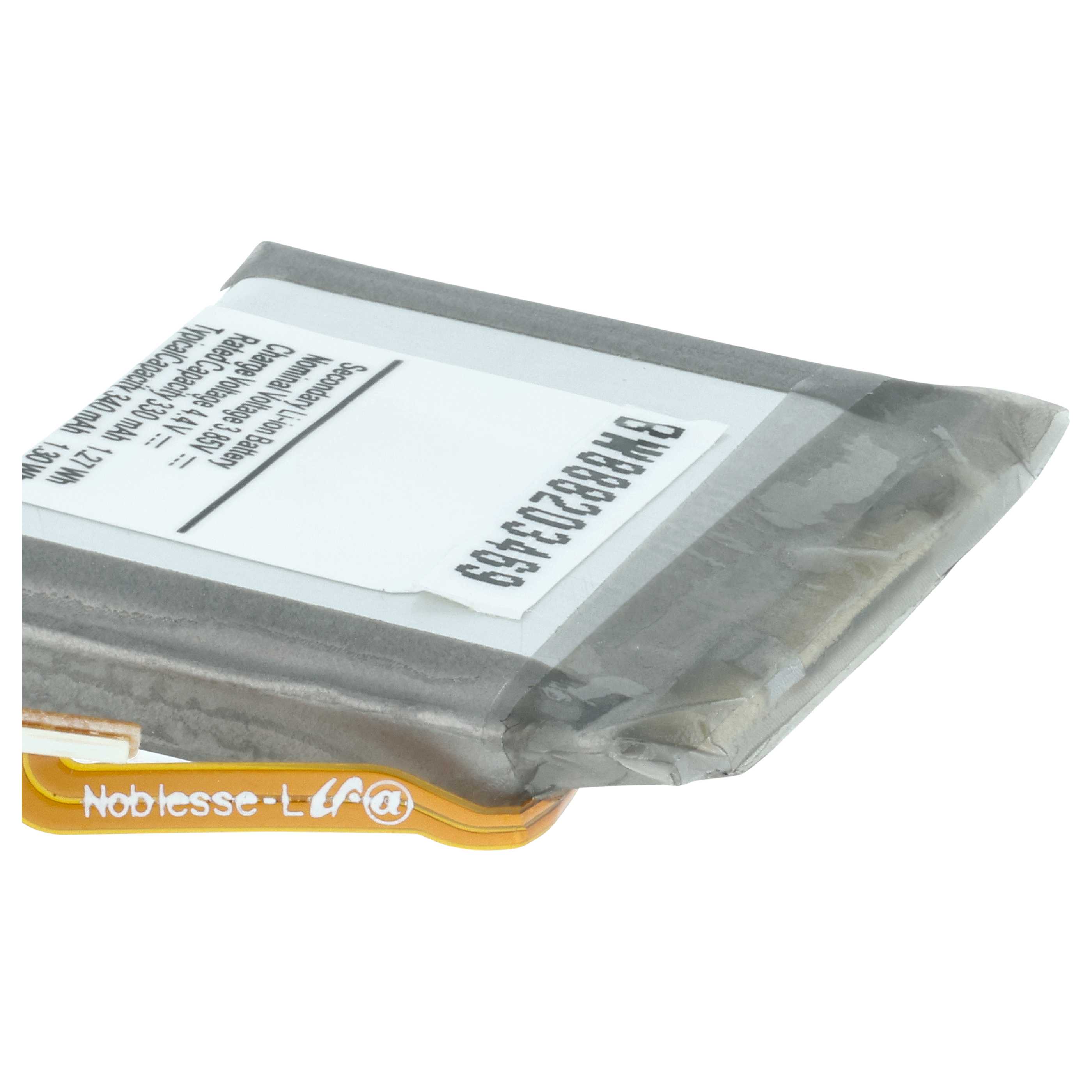 Batteria sostituisce Samsung EB-BR840ABY, GH43-05011A per smartwatch - 330mAh 3,85V Li-Poly