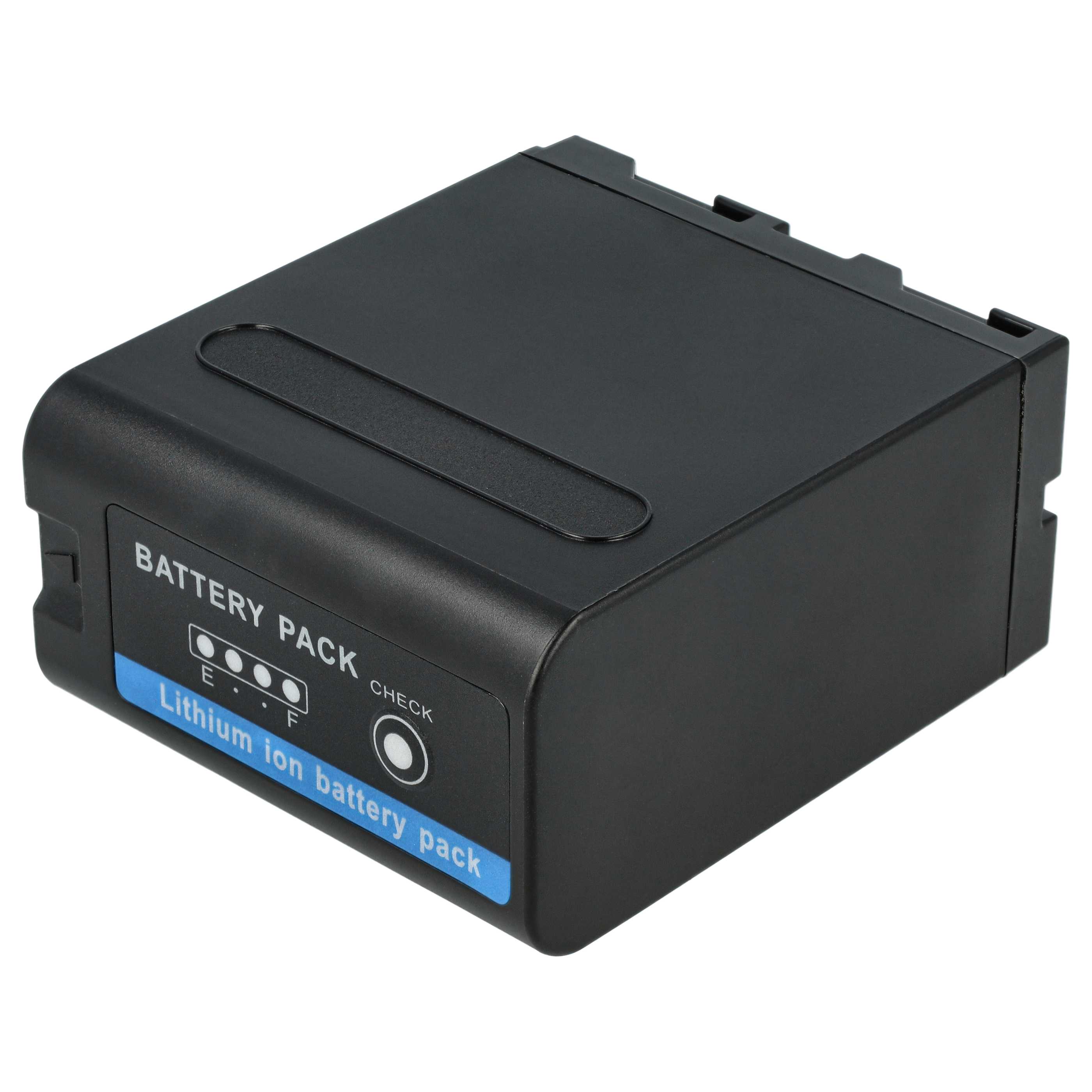 Videocamera 2x Battery replaces Sony NP-F930, NP-F990, NP-F970, NP-F960, NP-F950 - 10400 mAh 7.4 V Li-Ion