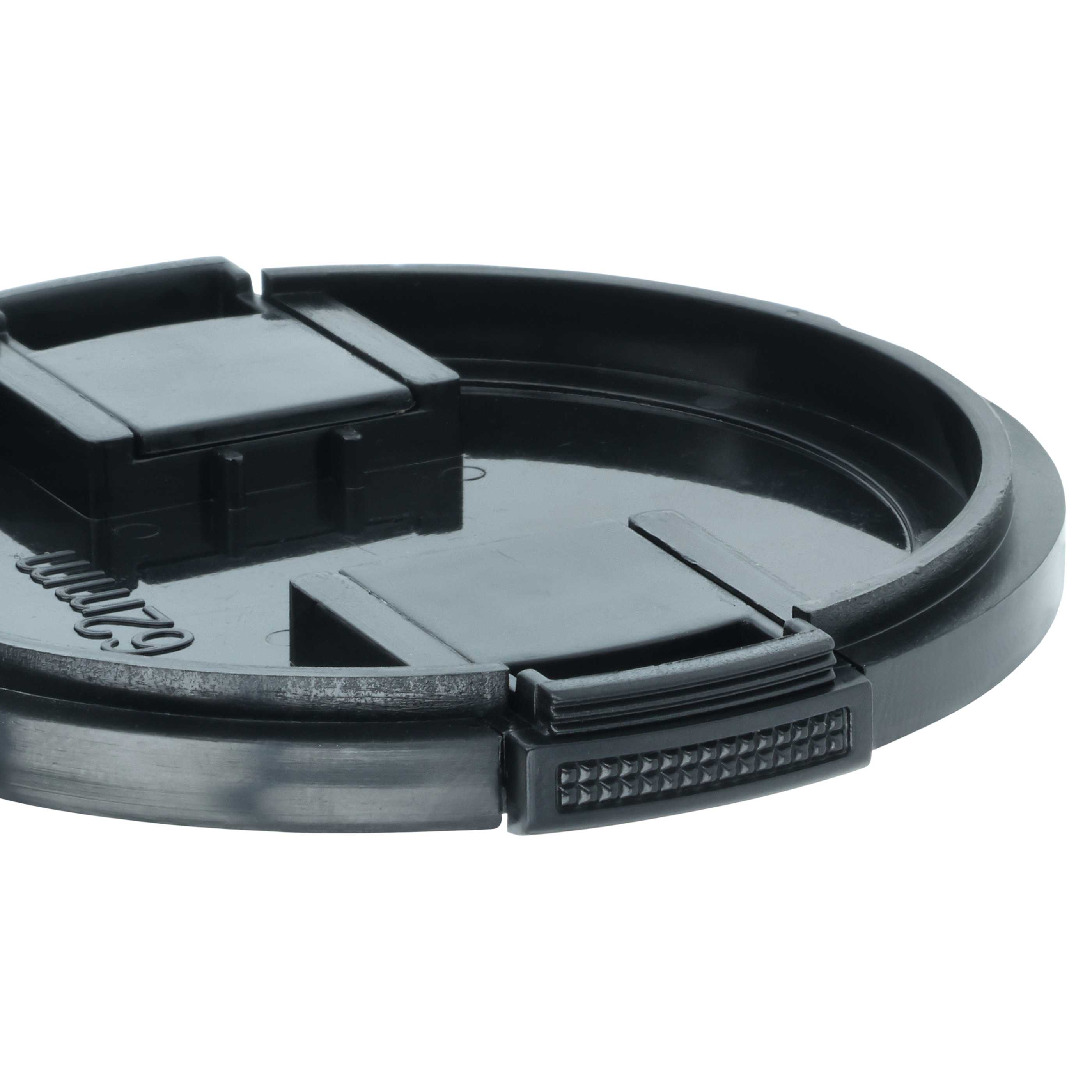 Copriobiettivo 62 mm - con impugnatura laterale, plastica, nero