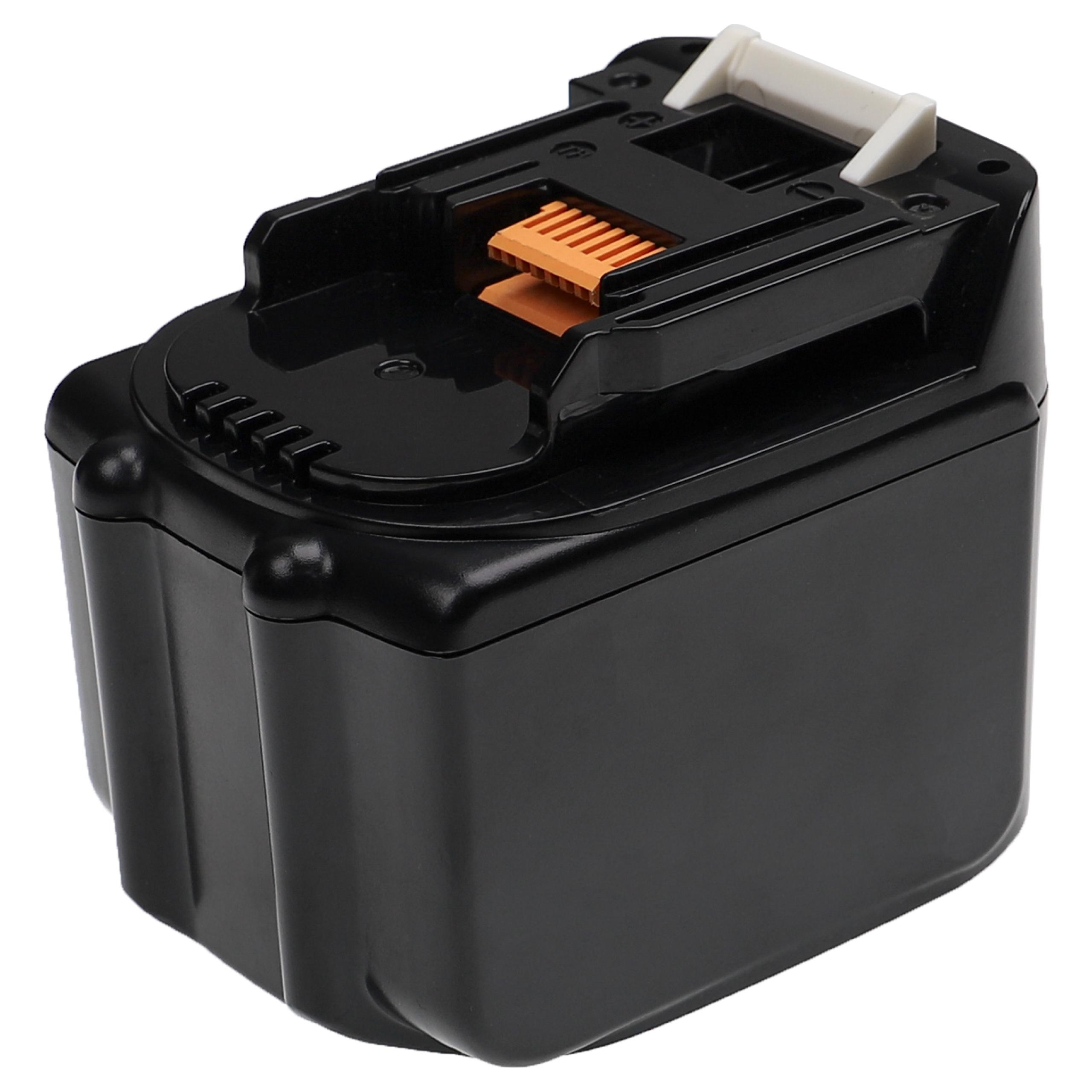 Batterie remplace Makita BL1415, 194066-1, BL1415N, 194065-3 pour outil électrique - 6000 mAh, 14,4 V, Li-ion