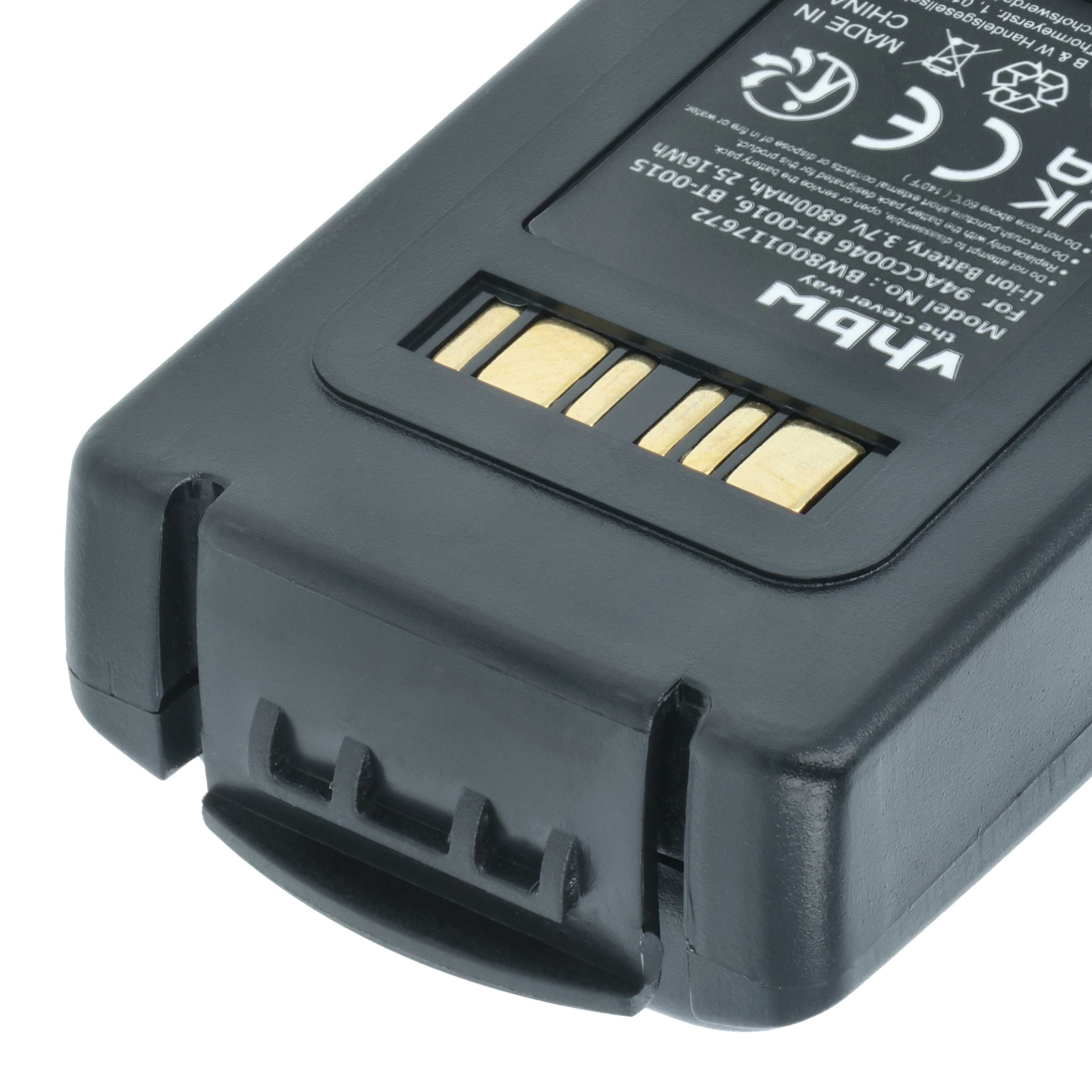 Battery replaces Datalogic 94ACC0048, BT-0015, 94ACC0046 for Datalogic Barcode Scanner POS - 6800 mAh 3.7 V