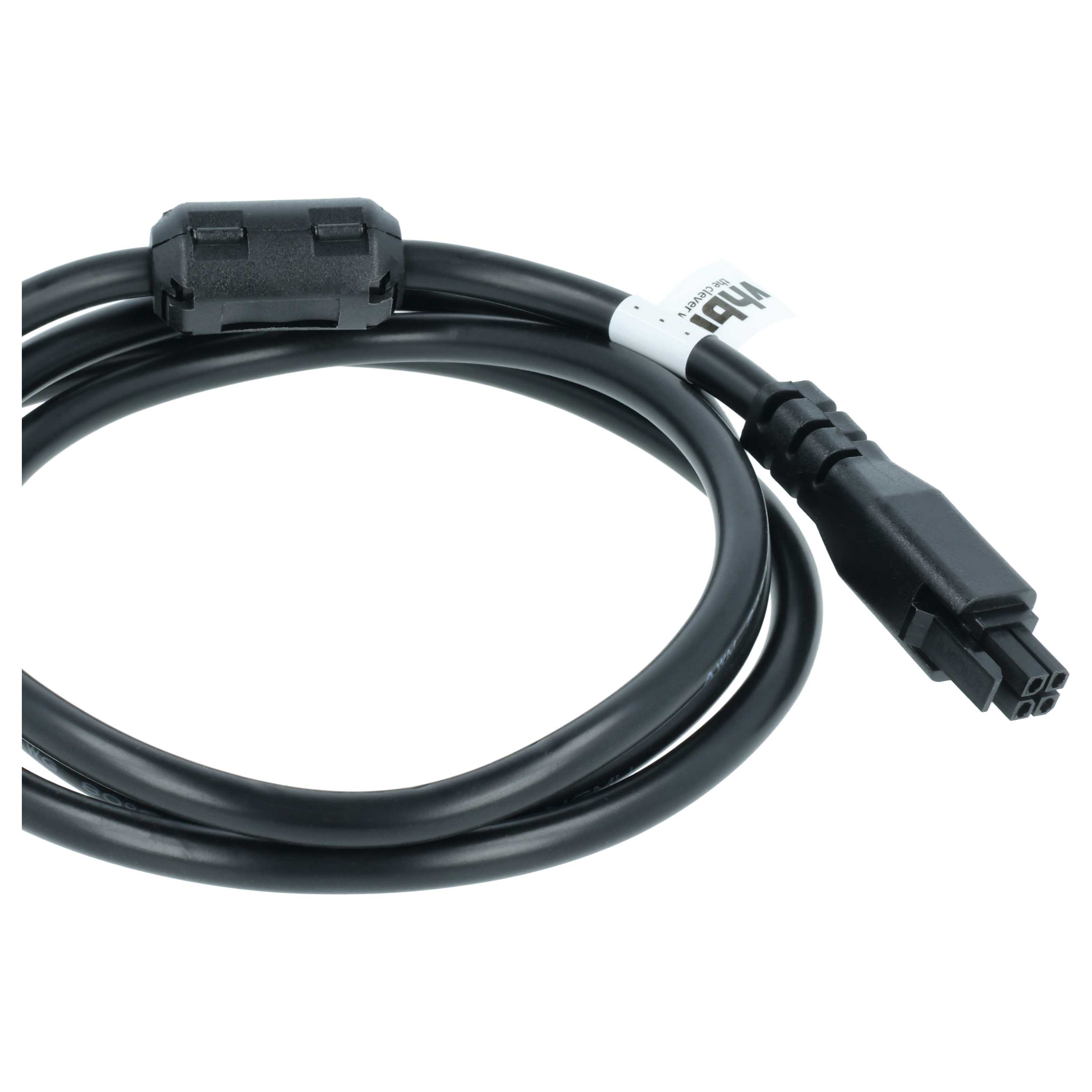 4-poliges AMS Kabel passend für Anycubic, Bambu Lab ACE 3D-Drucker u.a. - Buskabel mit EMI-Filter, 1 m, Schwar