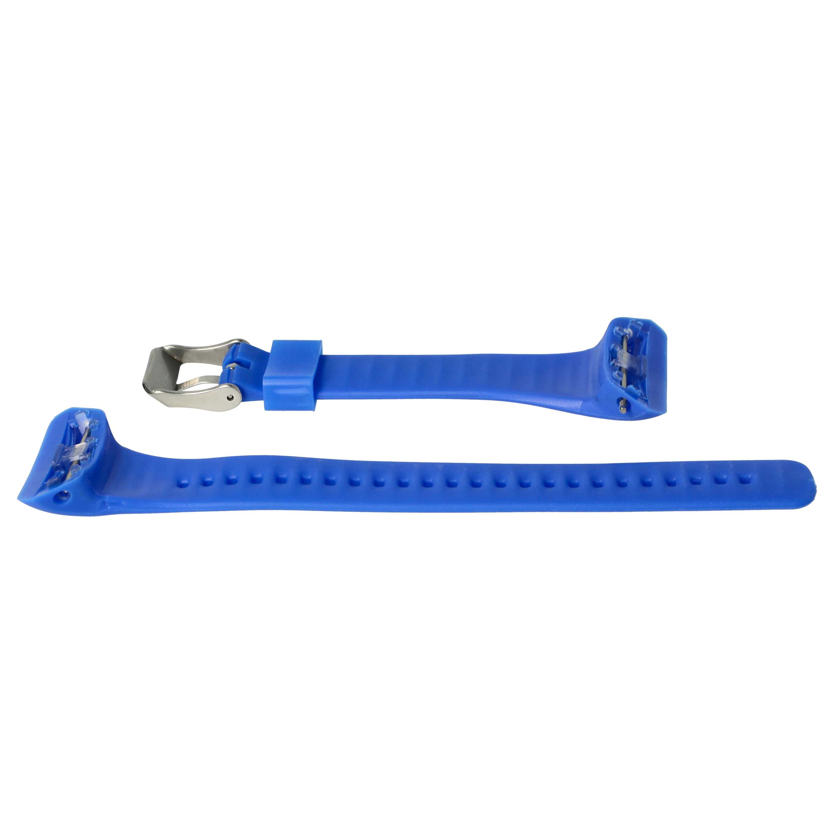 wristband L for Polar Smartwatch - 11.5cm + 8.5 cm long, 33mm wide, blue