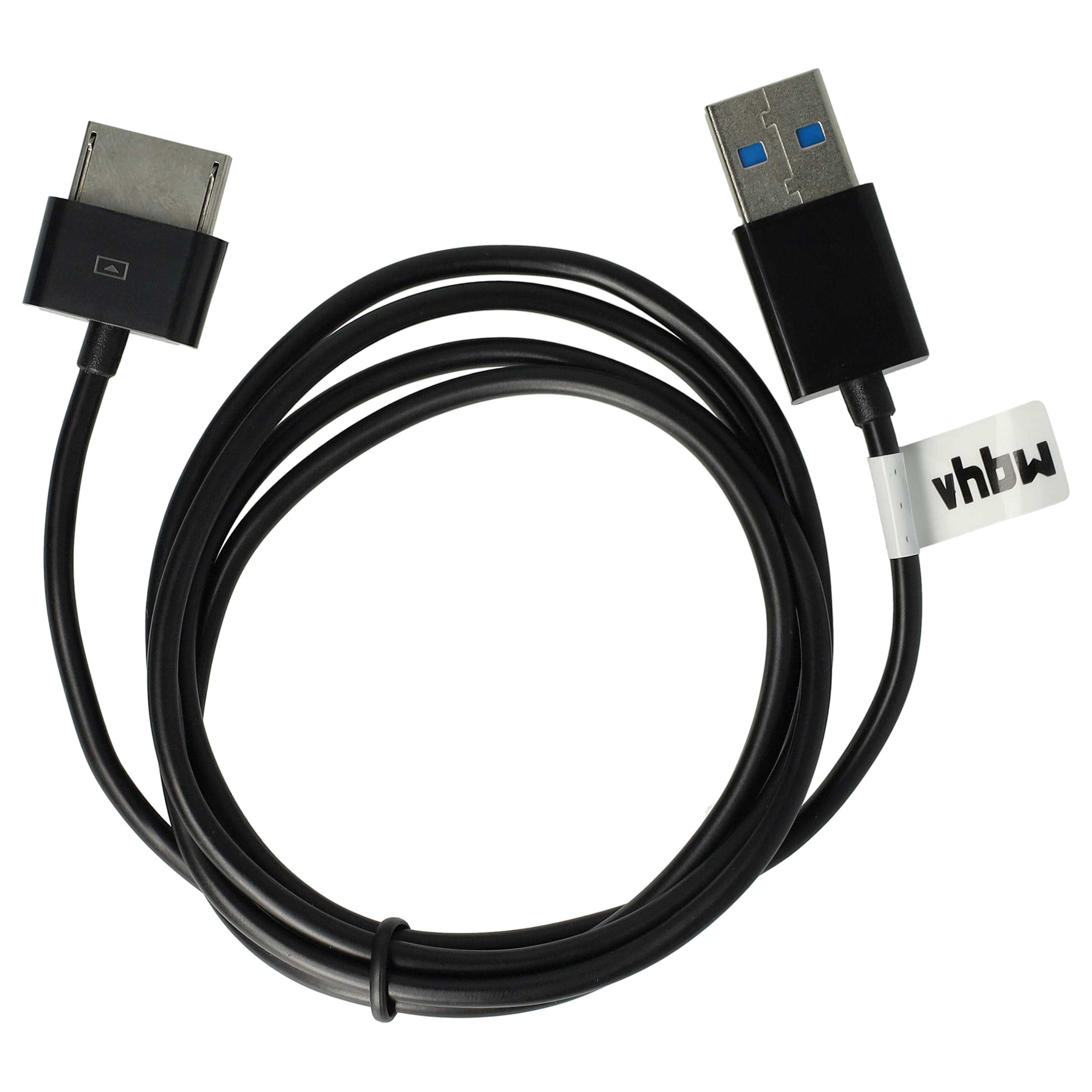 USB Datenkabel passend für Asus Transformer Pad Infinity Tablet - 2in1 Ladekabel - 100cm