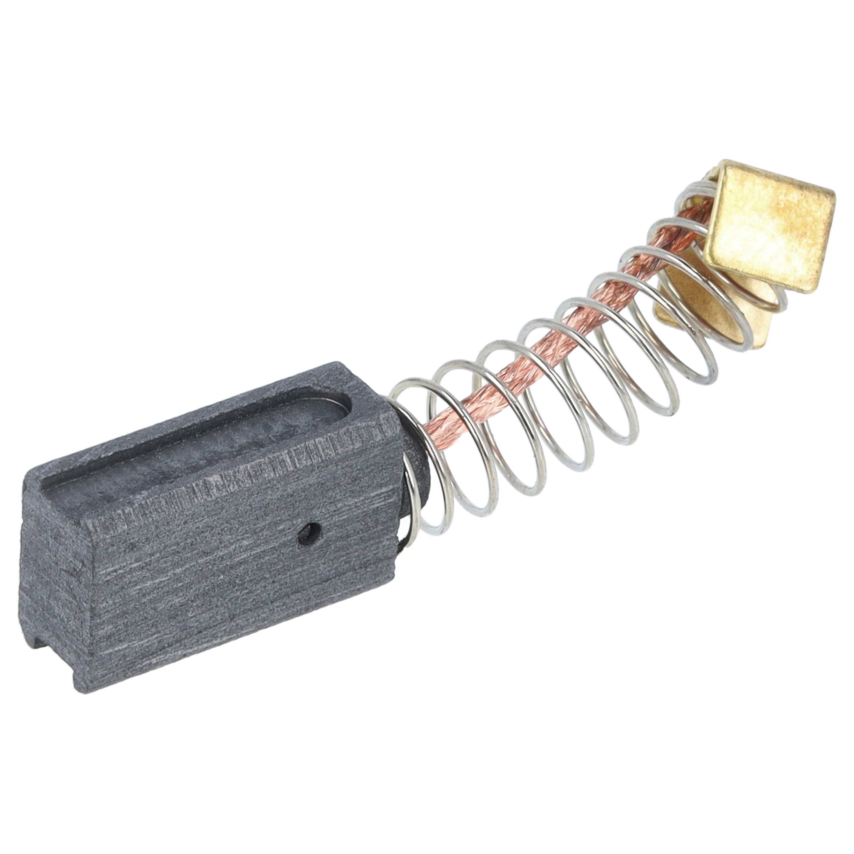 Kohlebürsten (2 Stück) für Parkside PBH 1500 A1, u.a., ersetzt K495098100, 14.2*7.86*4.9 mm, Auto-Stopp-Funktion