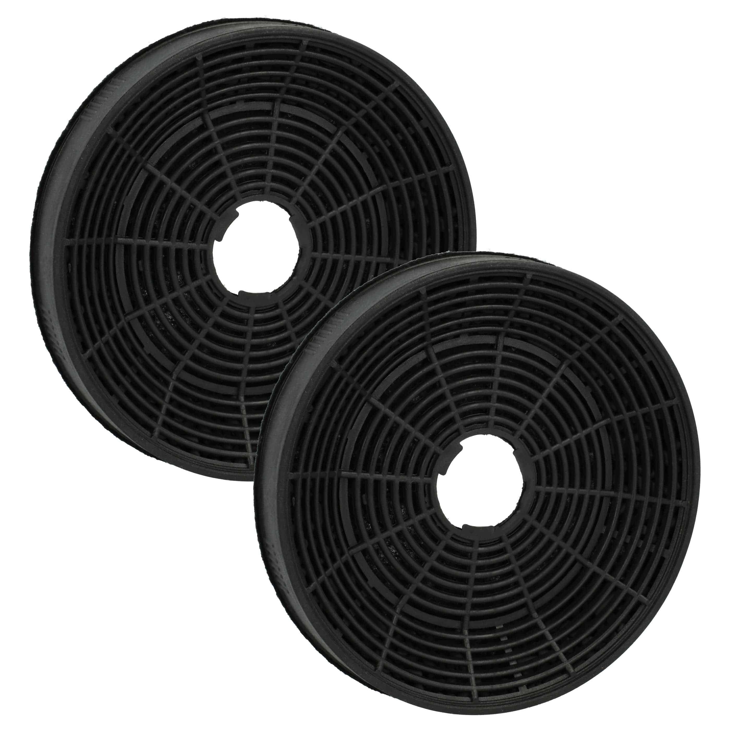 2x Activated Carbon Filter as Replacement for Amica KF 17146 for Bosch Hob etc. - 16 cm