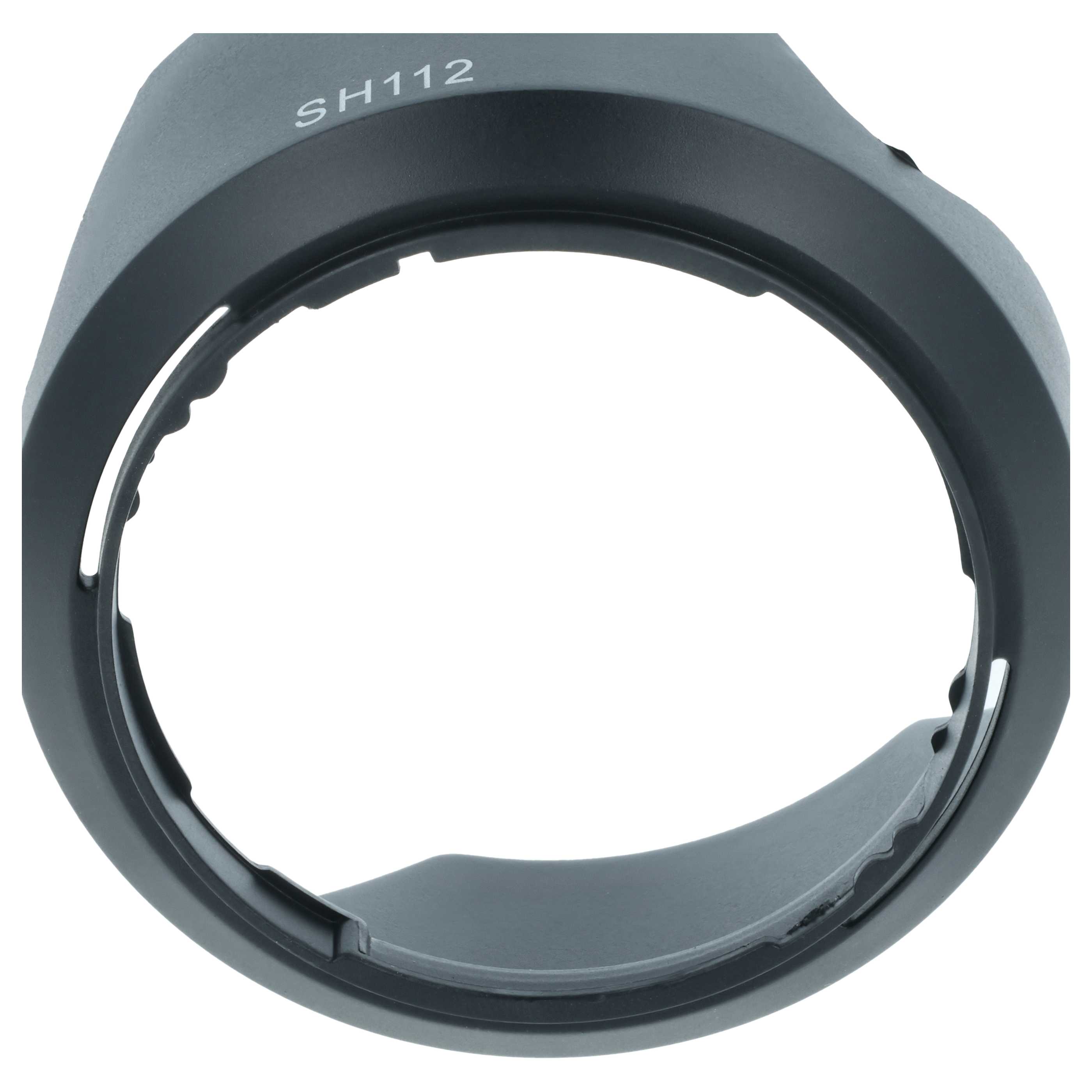 Lens Hood replaces Sony ALC-SH112 for Sony Lens with 49 mm Diameter, plastic, black
