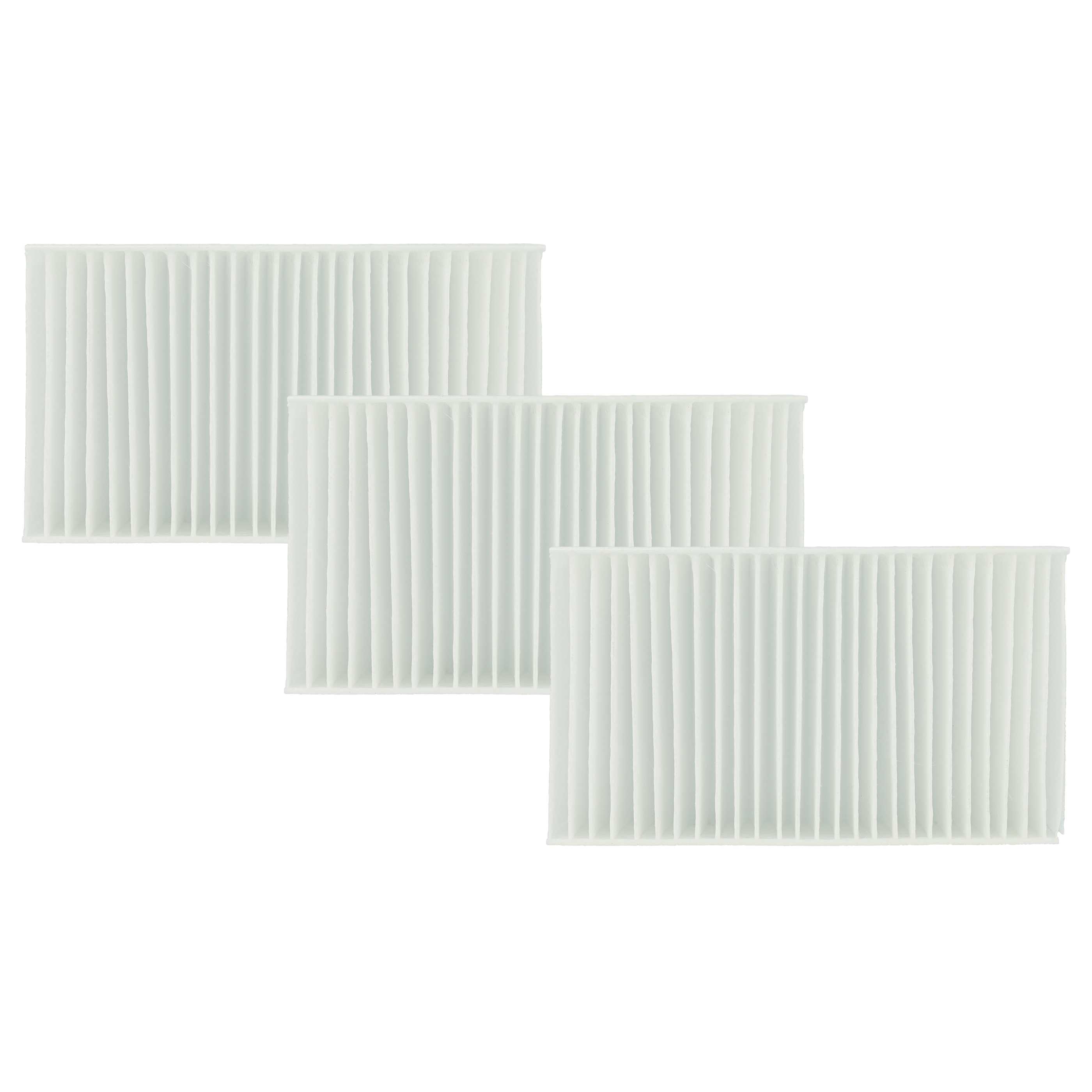 3x Pollen Filter as Replacement for Miele TF-HG4, 6202520 Tumble Dryer