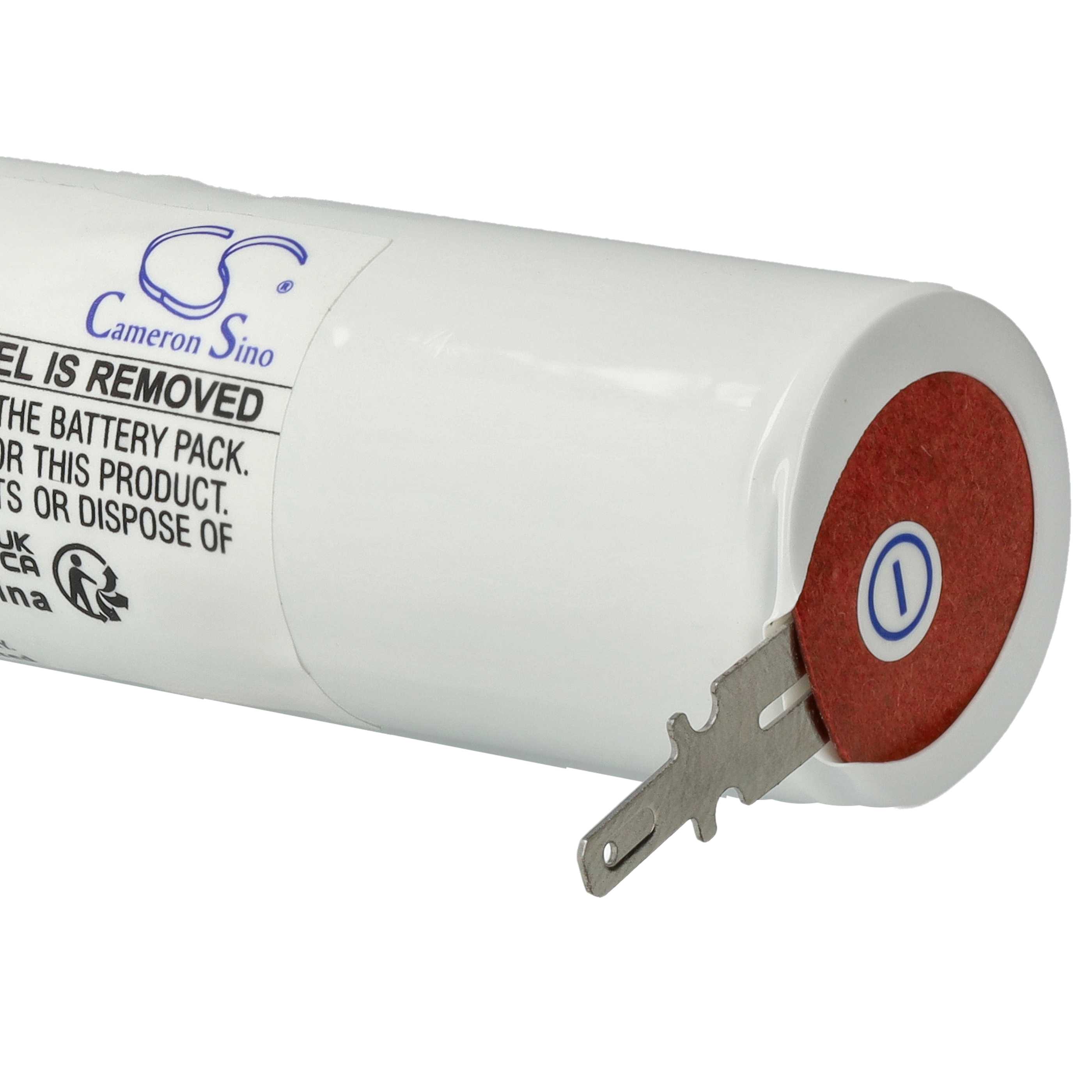Emergency Light 5x Battery replaces Schneider OVA TD110431 - 2000 mAh 3.6 V NiCd