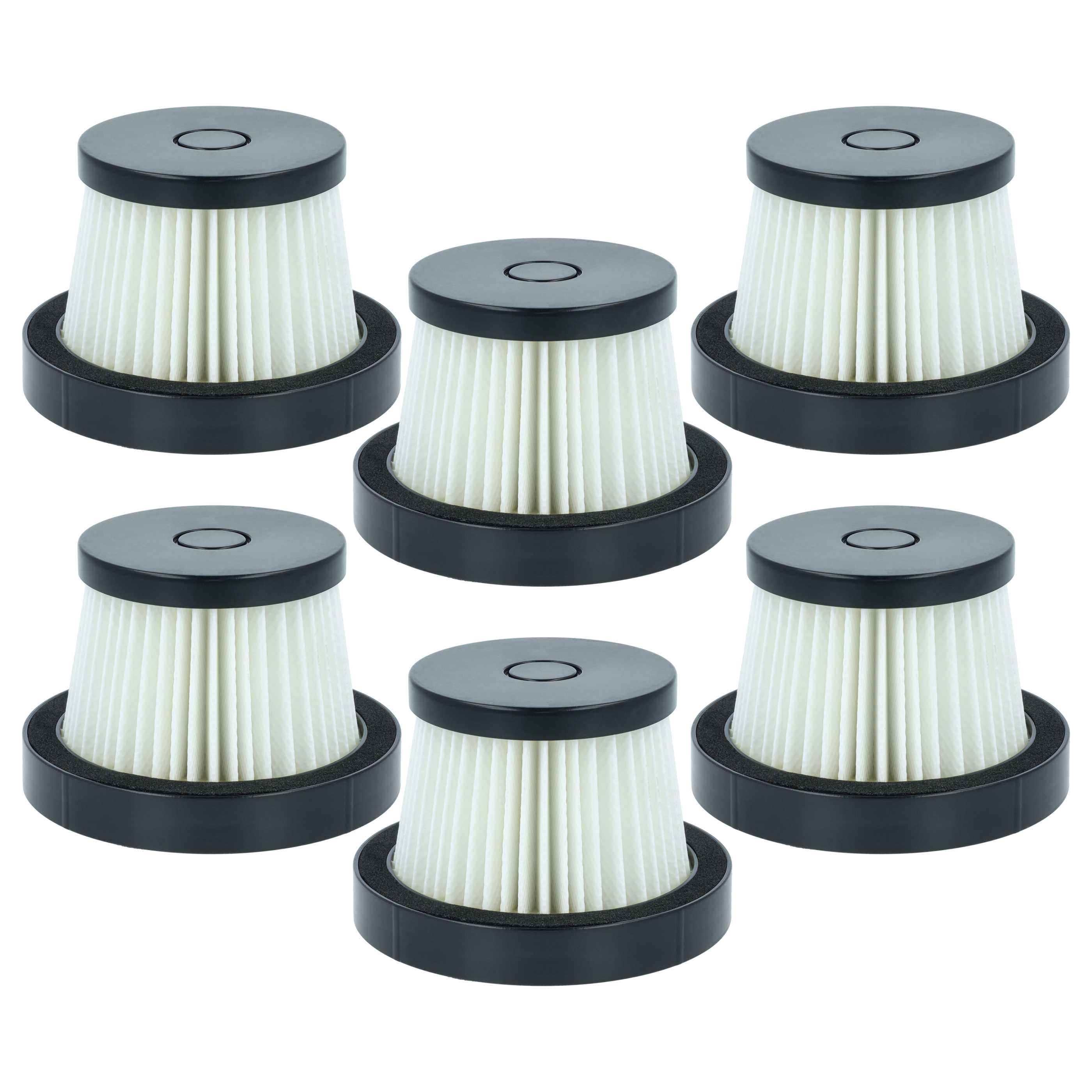 6x Filter suitable for BuTure JR400, JR700 Vacuum Cleaner