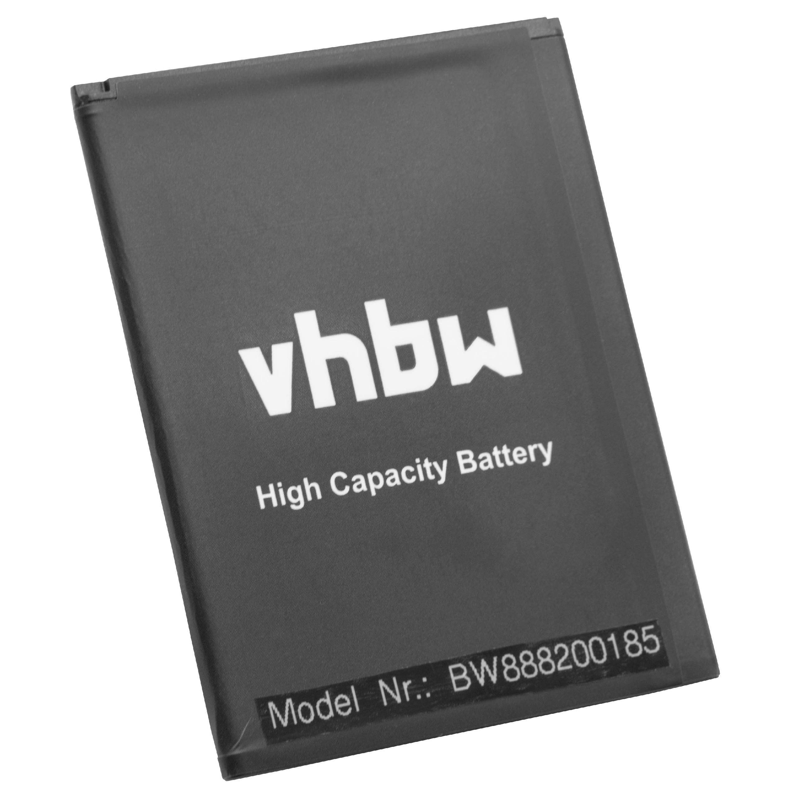 Batterie remplace Wiko 3913 pour téléphone portable - 2500mAh, 3,8V, Li-ion