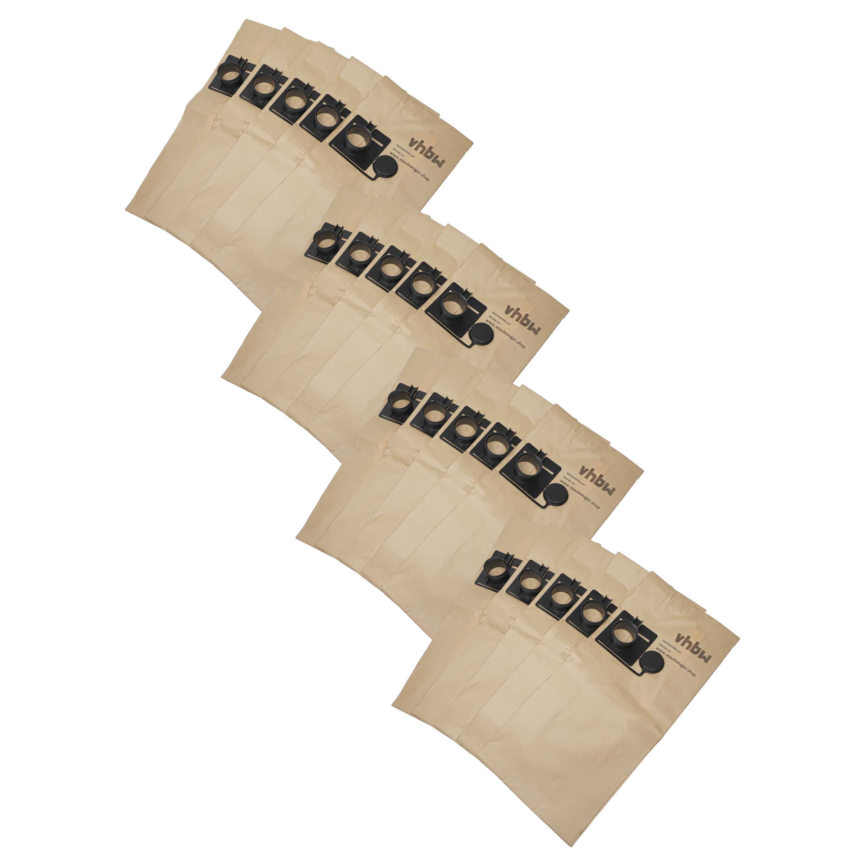 20x bolsa aspiradora reemplaza Festool 452970 para Festool - papel