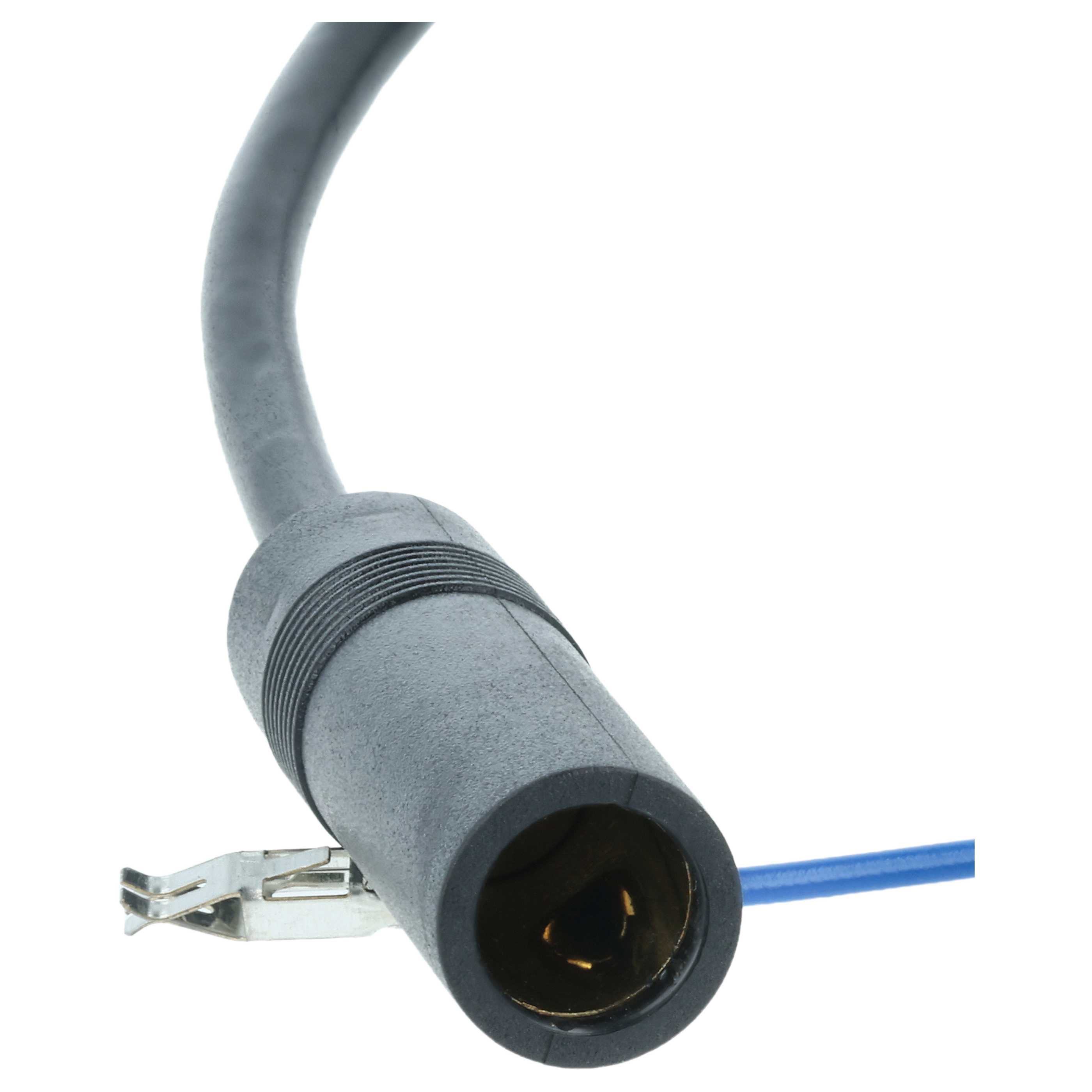 Antenna Amplifier DIN (m) to DIN (f) for Audi, Seat, VW Vehicles - for Phantom Power Supply, 35 cm