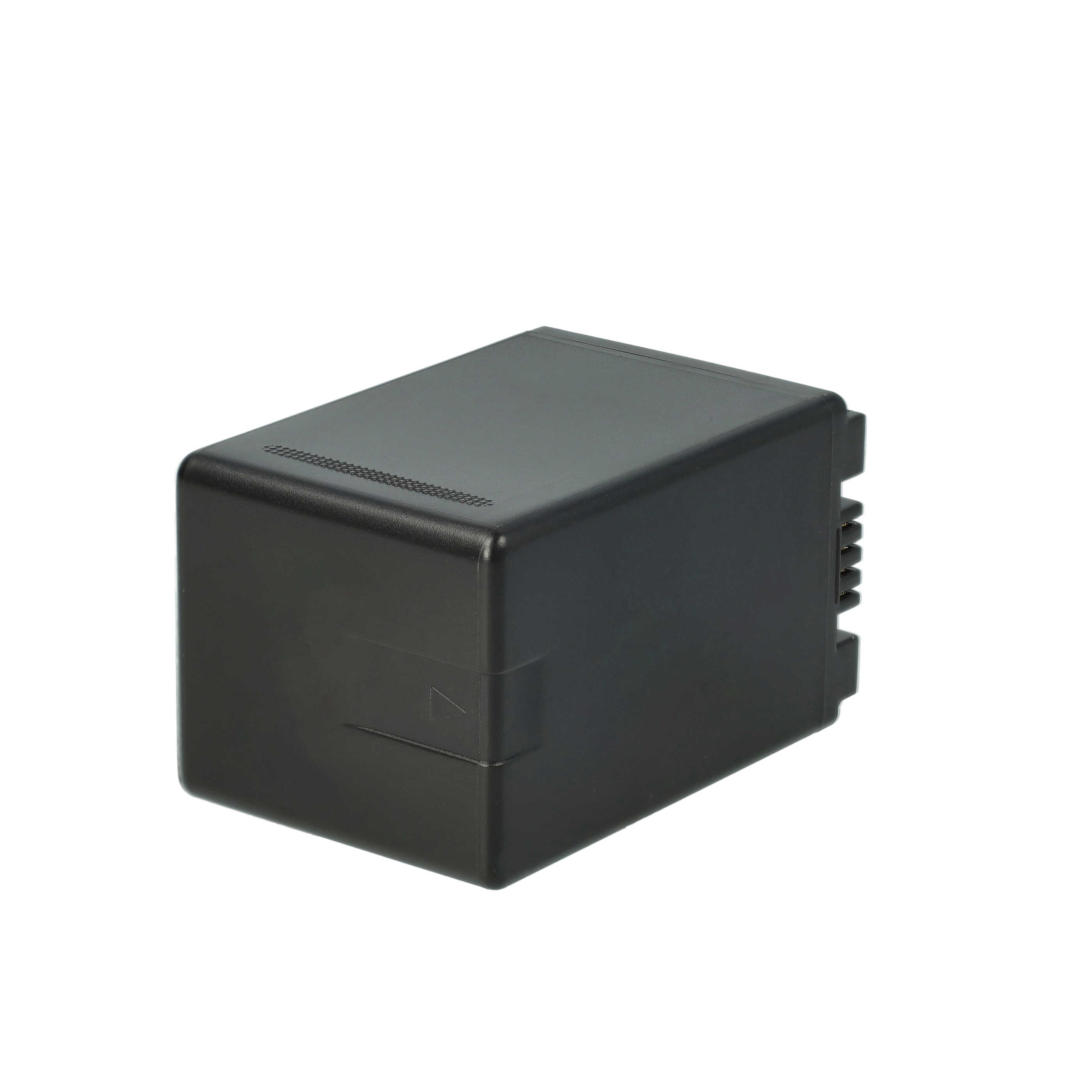 Videocamera 3x Battery replaces Panasonic VW-VBN260E-K, VW-VBN260E, VW-VBN260 - 3300 mAh 7.2 V Li-Ion