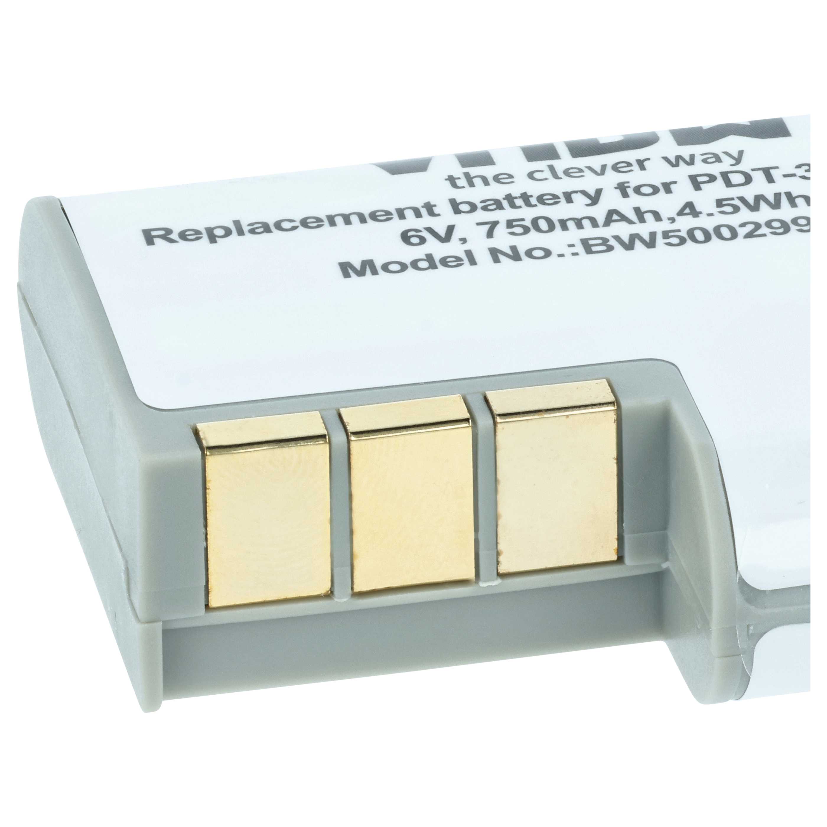 2x Battery replaces Symbol 50-14000-0, 21-36897-02, KT-12596-01 for Symbol Barcode Scanner POS - 750 mAh 6 V